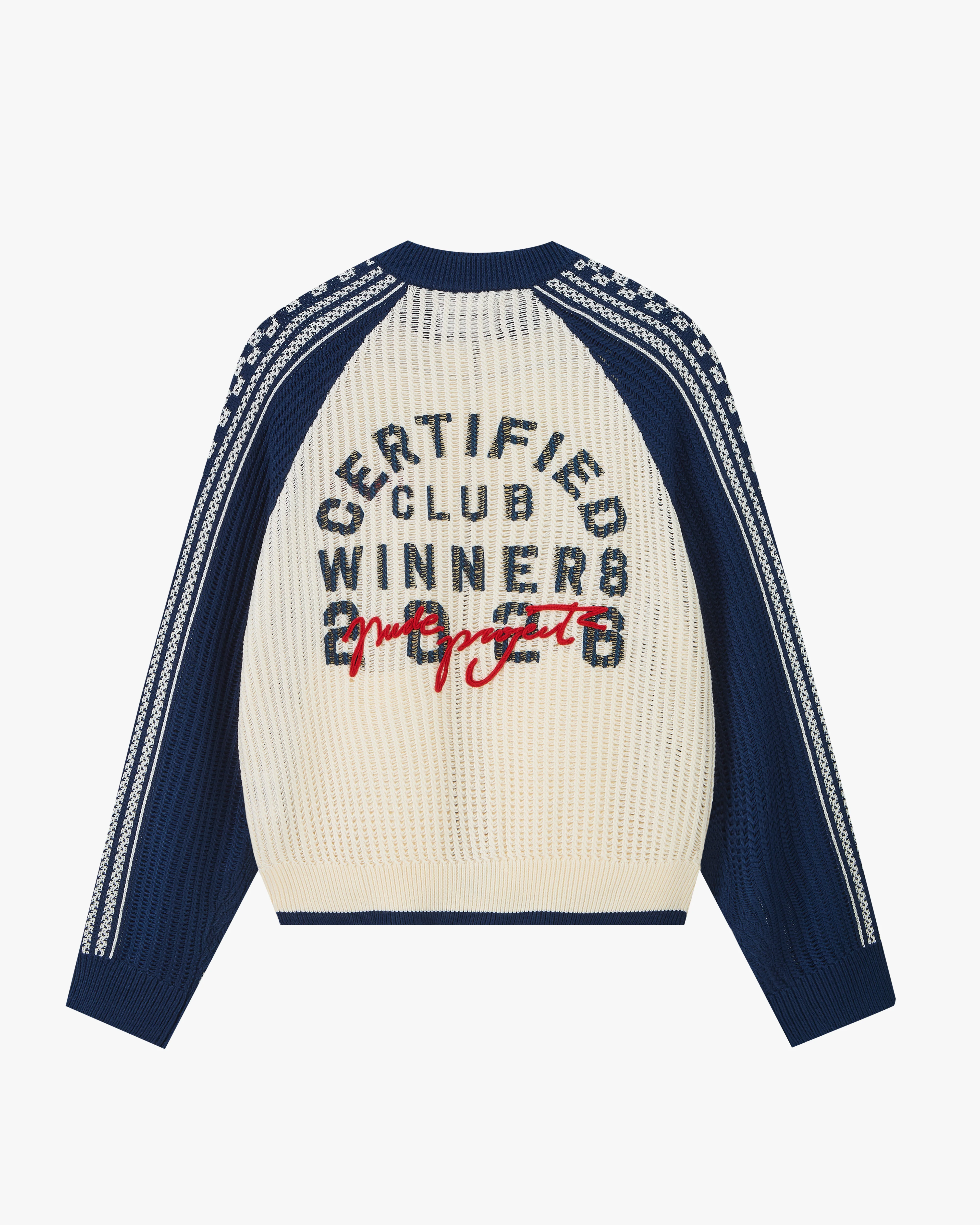Agneli Knit Bomber Jacket - Image 3