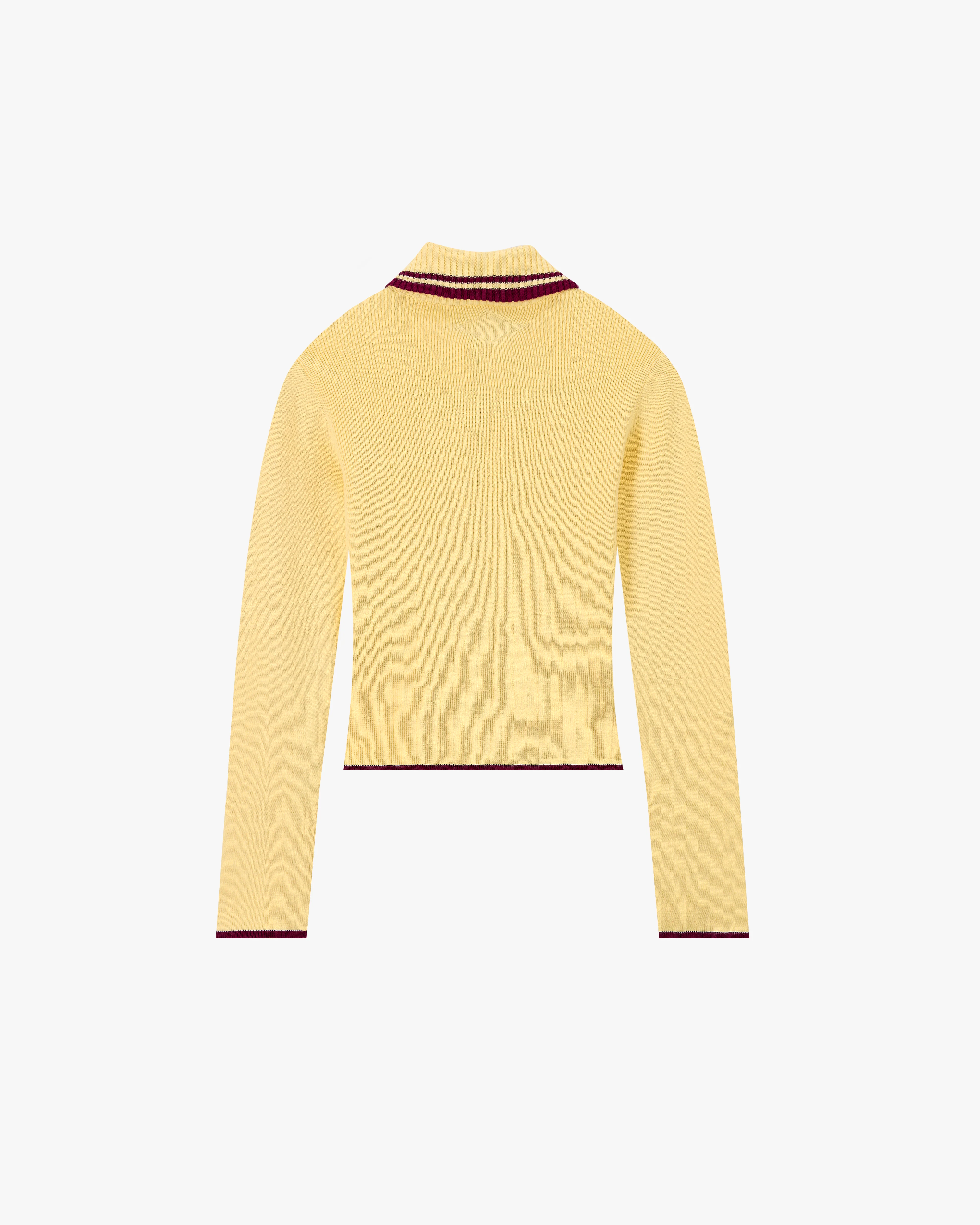 Kiddo Full-Zip Knit Yellow - Image 4