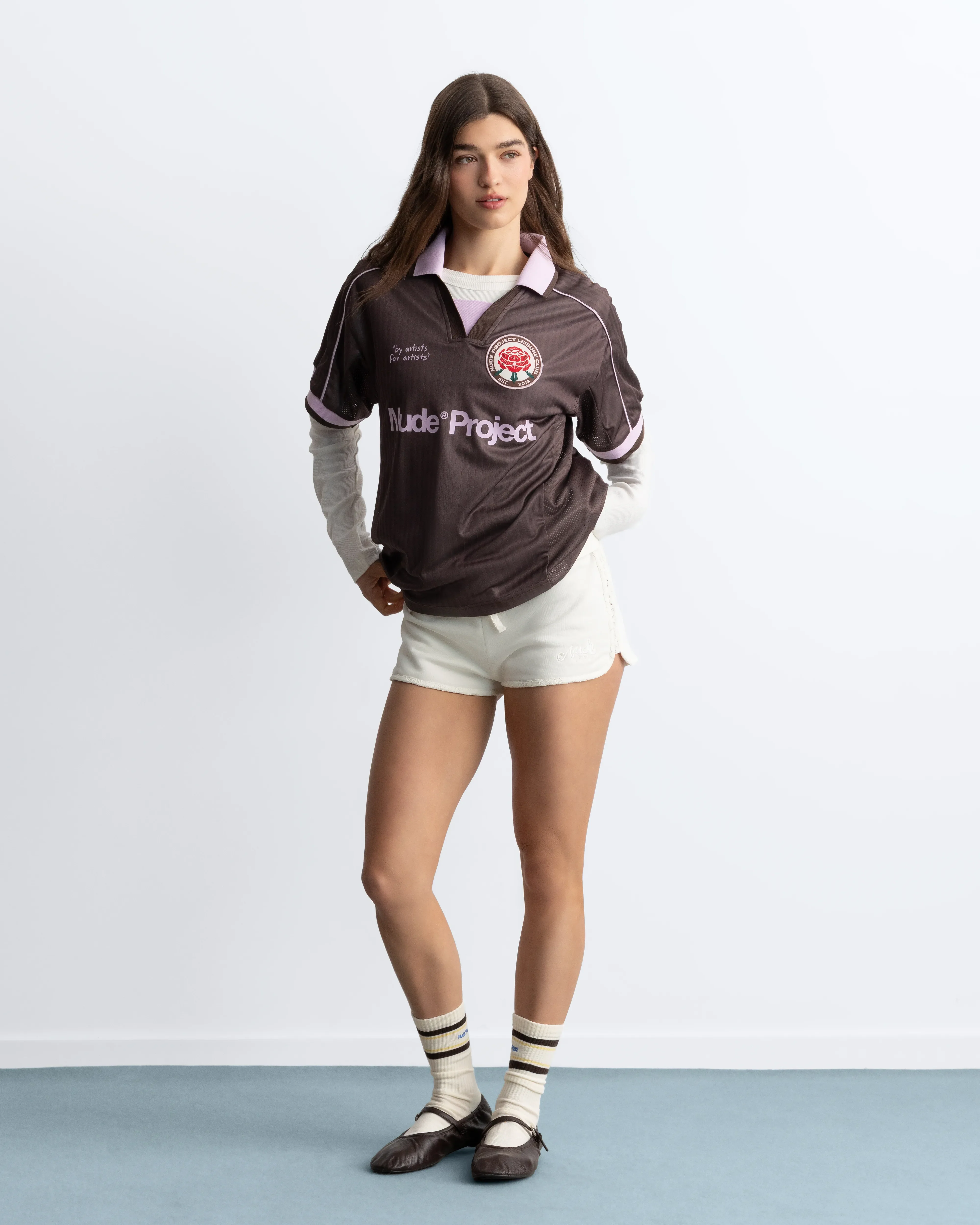 Basic Football Tee Brown - Image 10