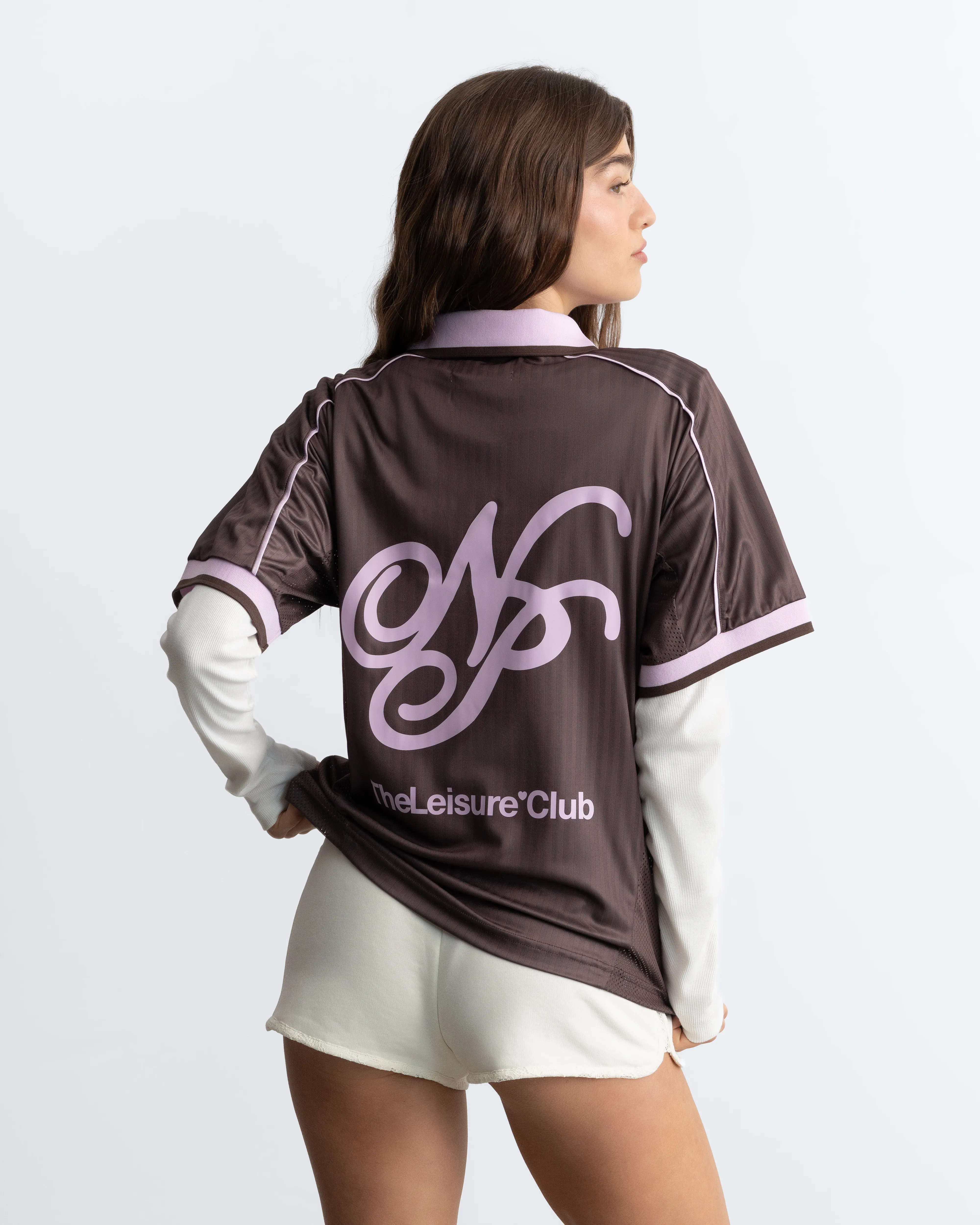 Basic Football Tee Brown - Image 8