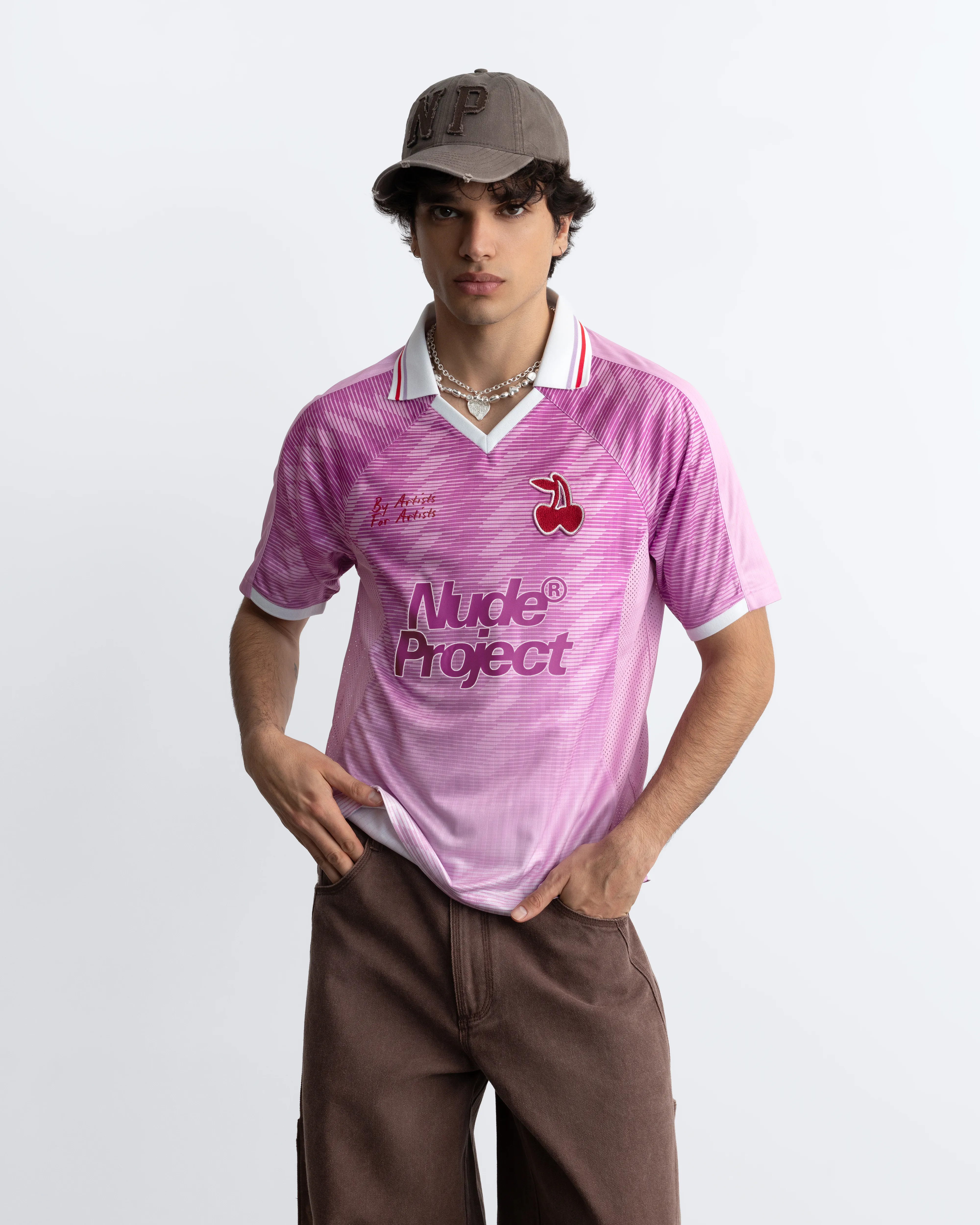 Radja Football Tee Pink - Image 5