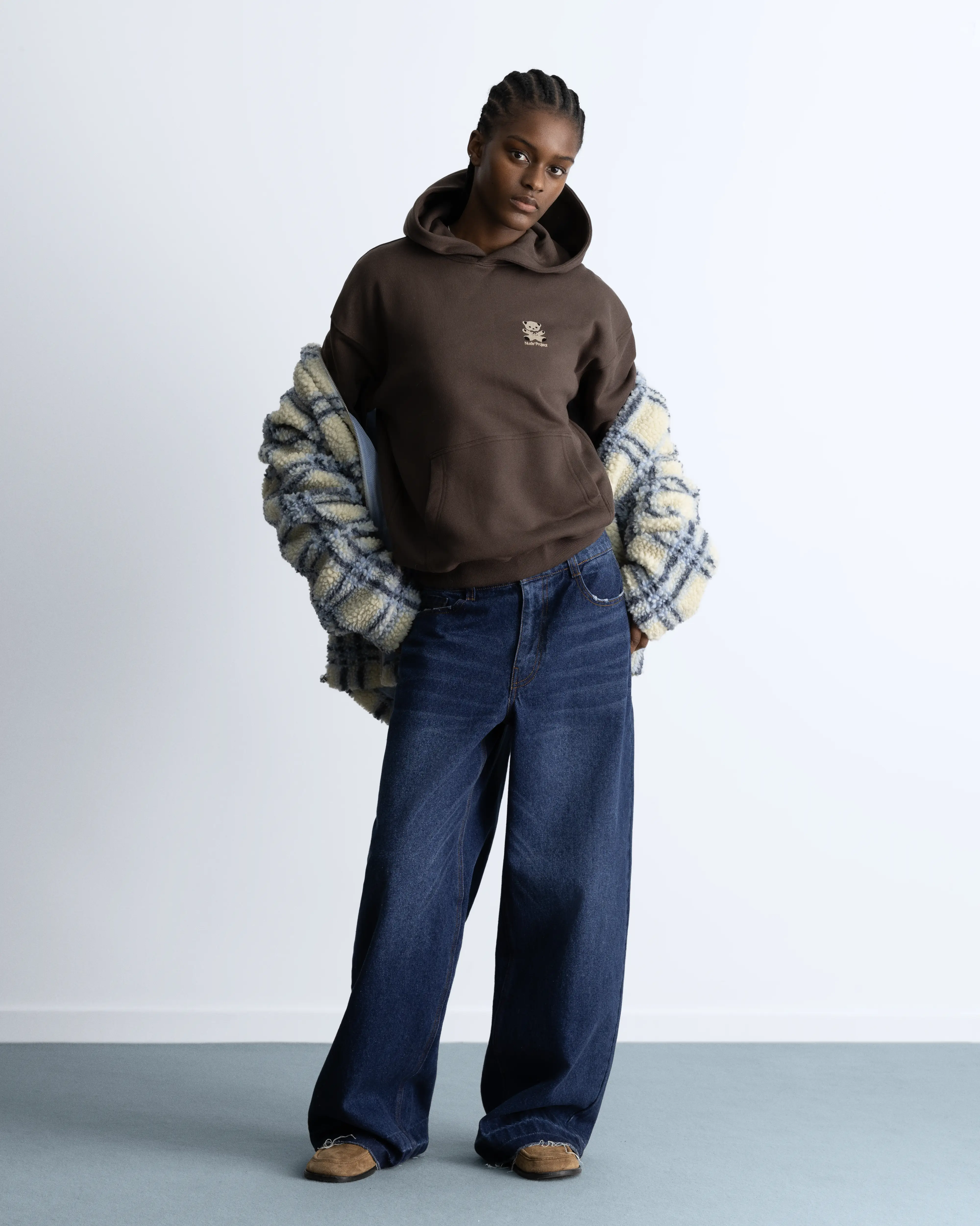Bear Hoodie Brown - Image 9