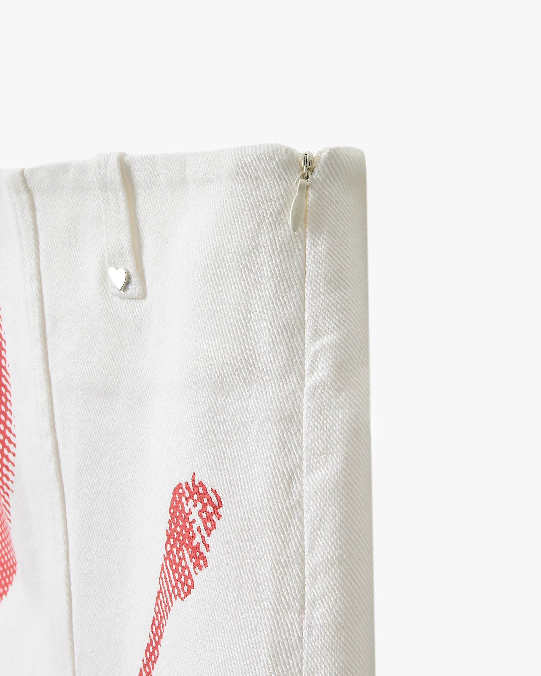 Cherry White Skirt - Image 12