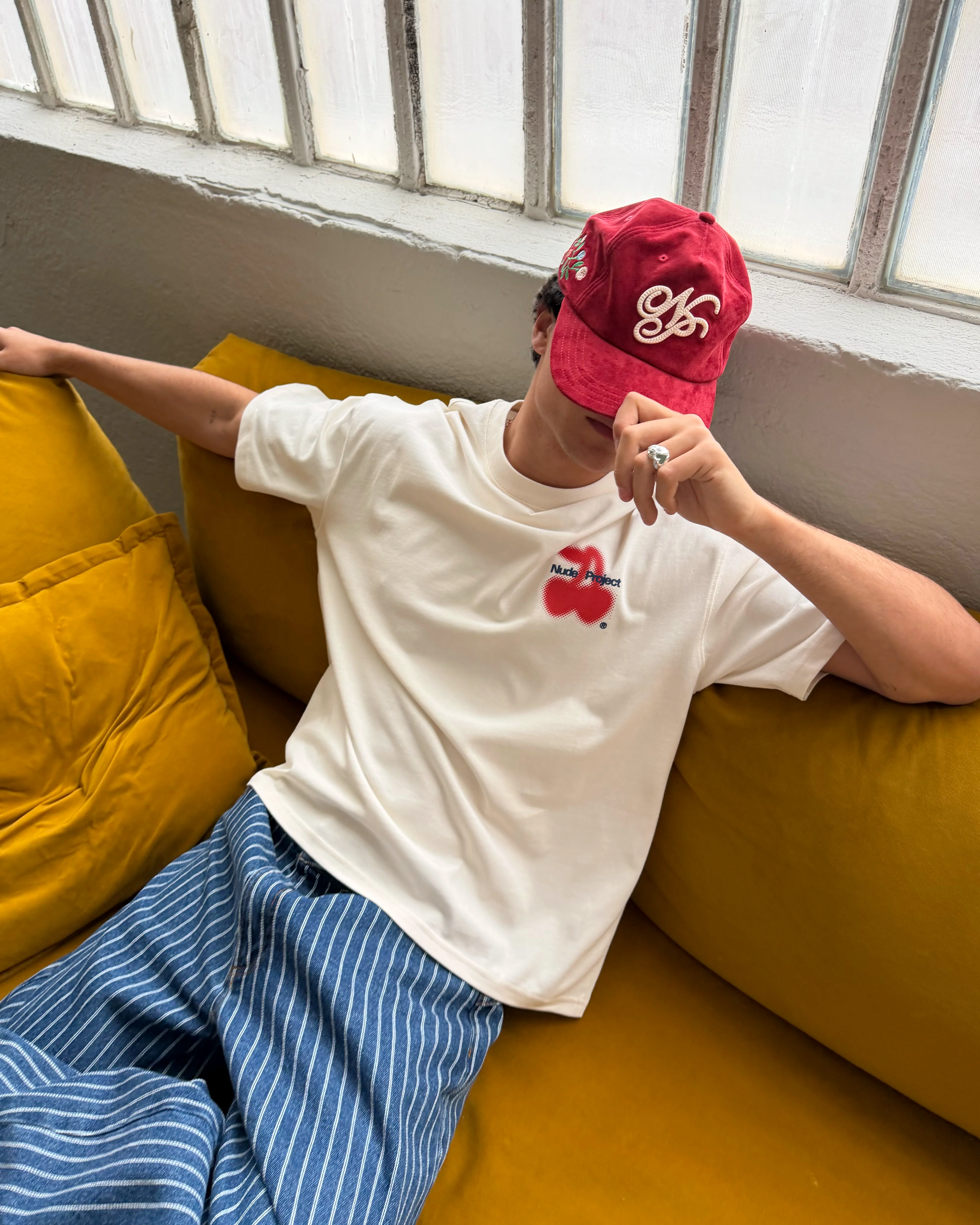 Grain Cherry Tee Marshmallow - Image 6