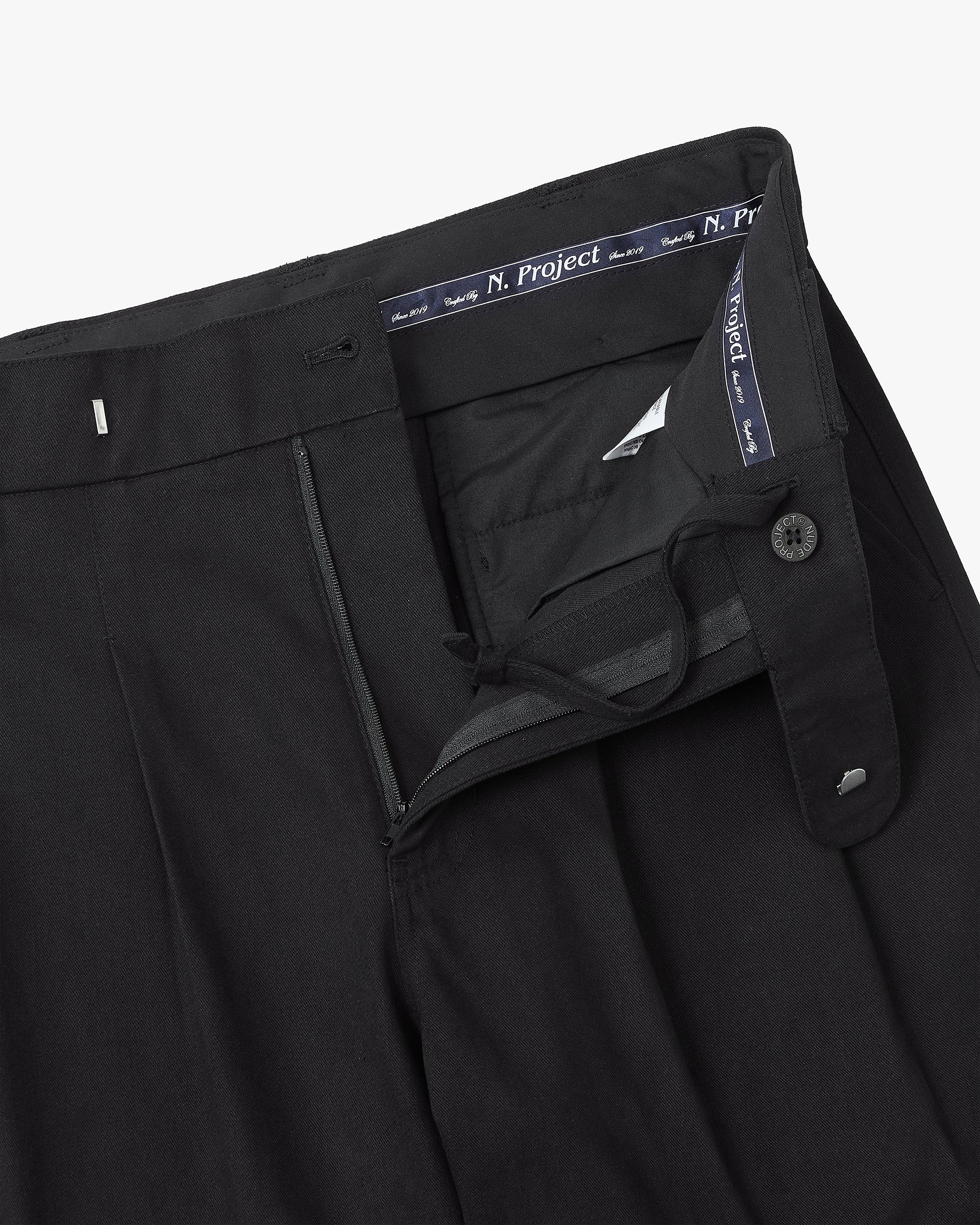 Vinyl Chino Pants Black - Image 6