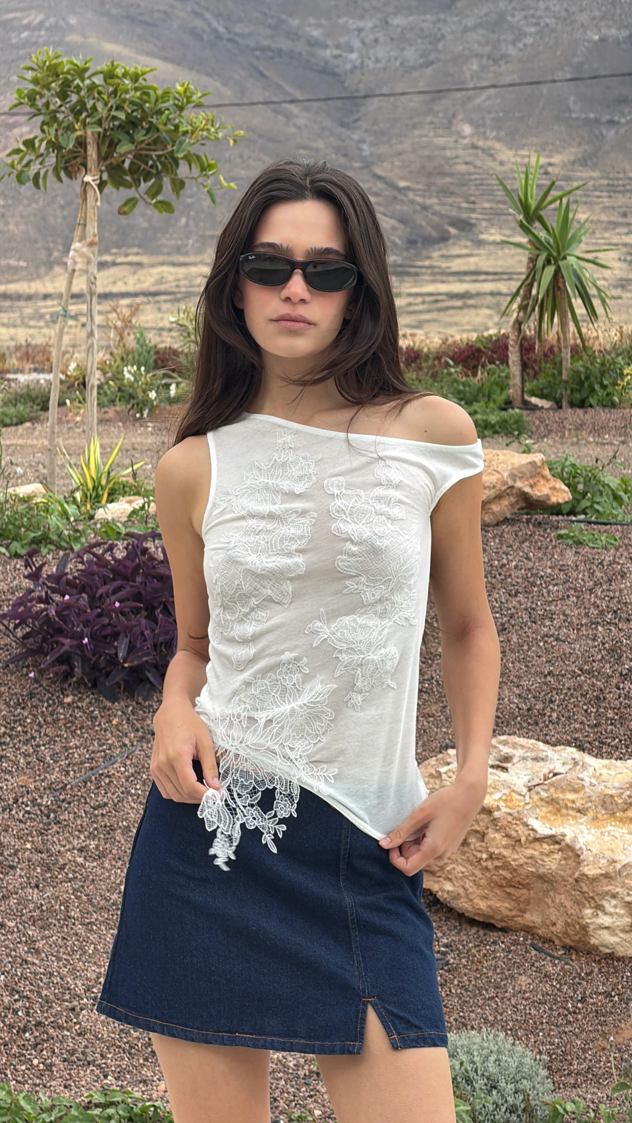 Flower Lace Top - Image 3