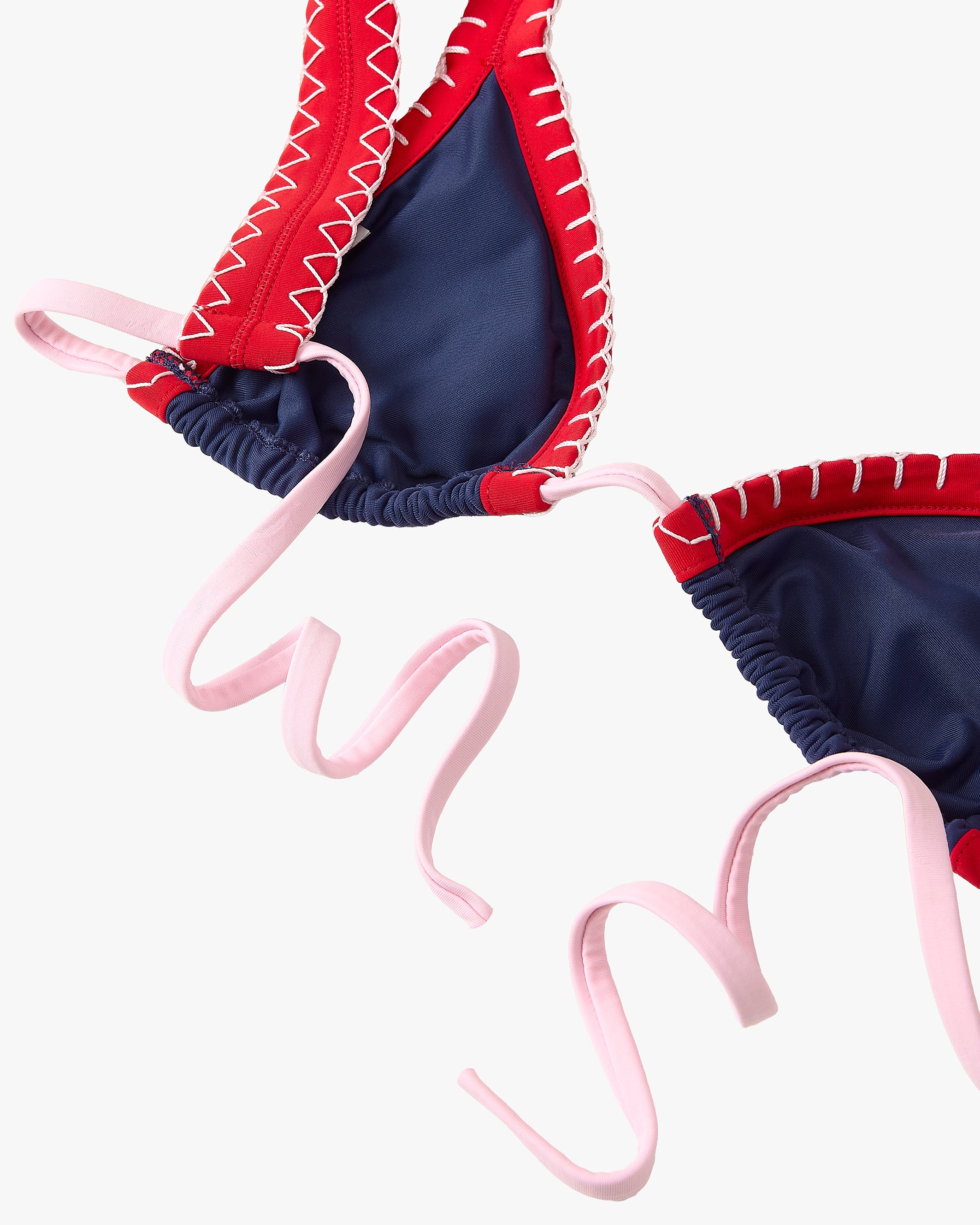 Coralite Bikini Top Navy - Image 12