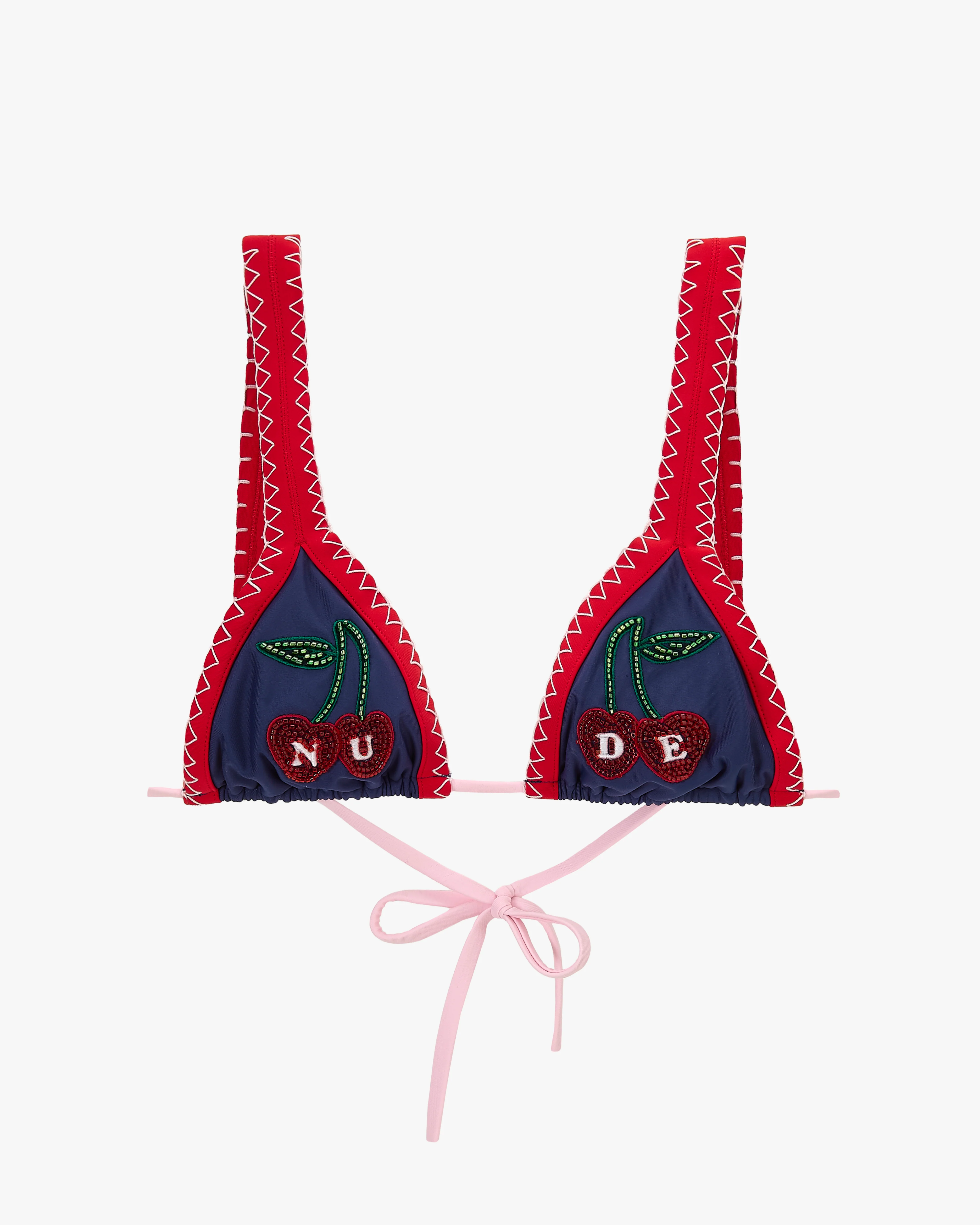 Coralite Bikini Top Navy - Image 2