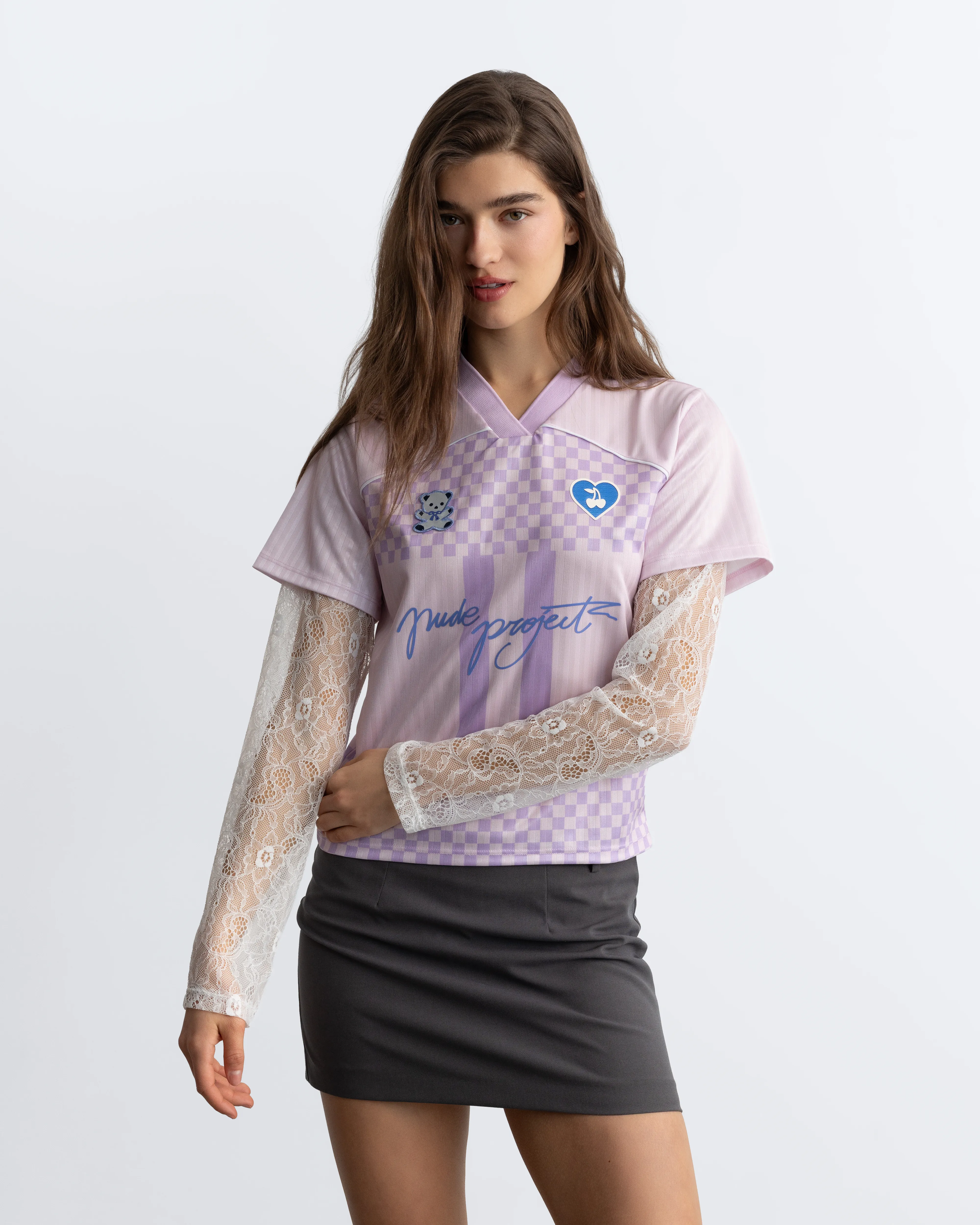 Osito Football Lace Long-Sleeve Tee - Image 5