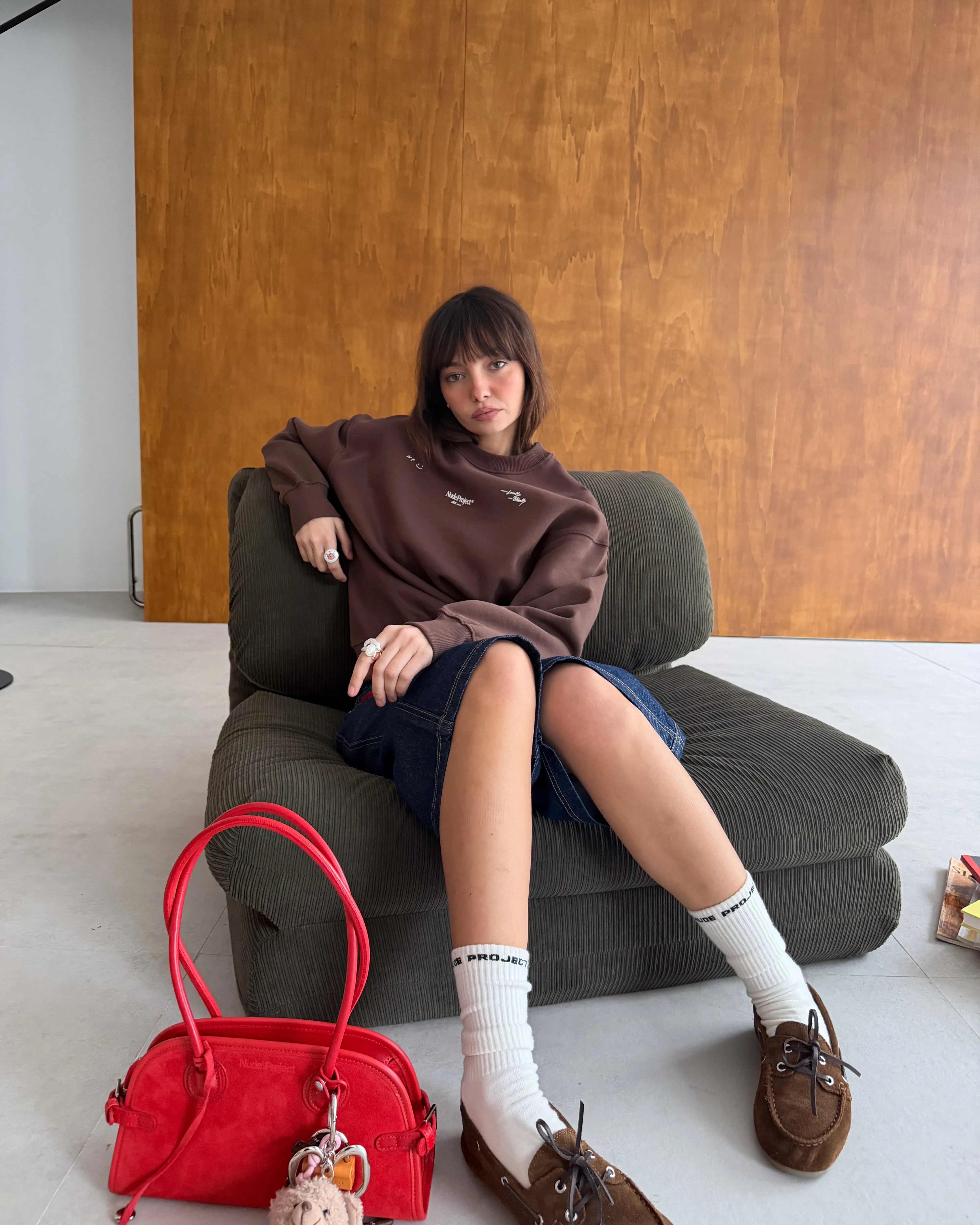 Global Soon Sweatshirt Brown - Image 5