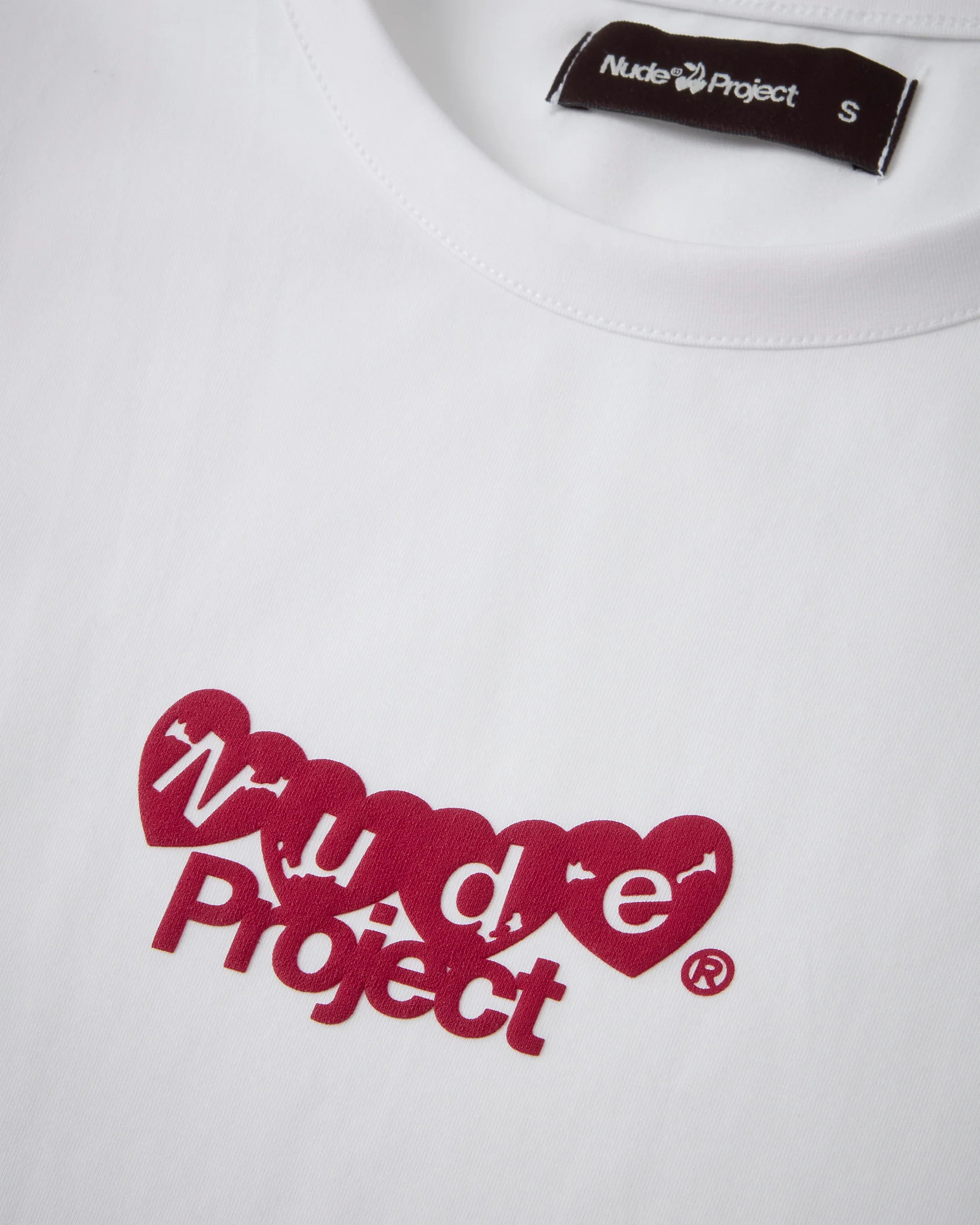 Hearts Tee White - Image 8