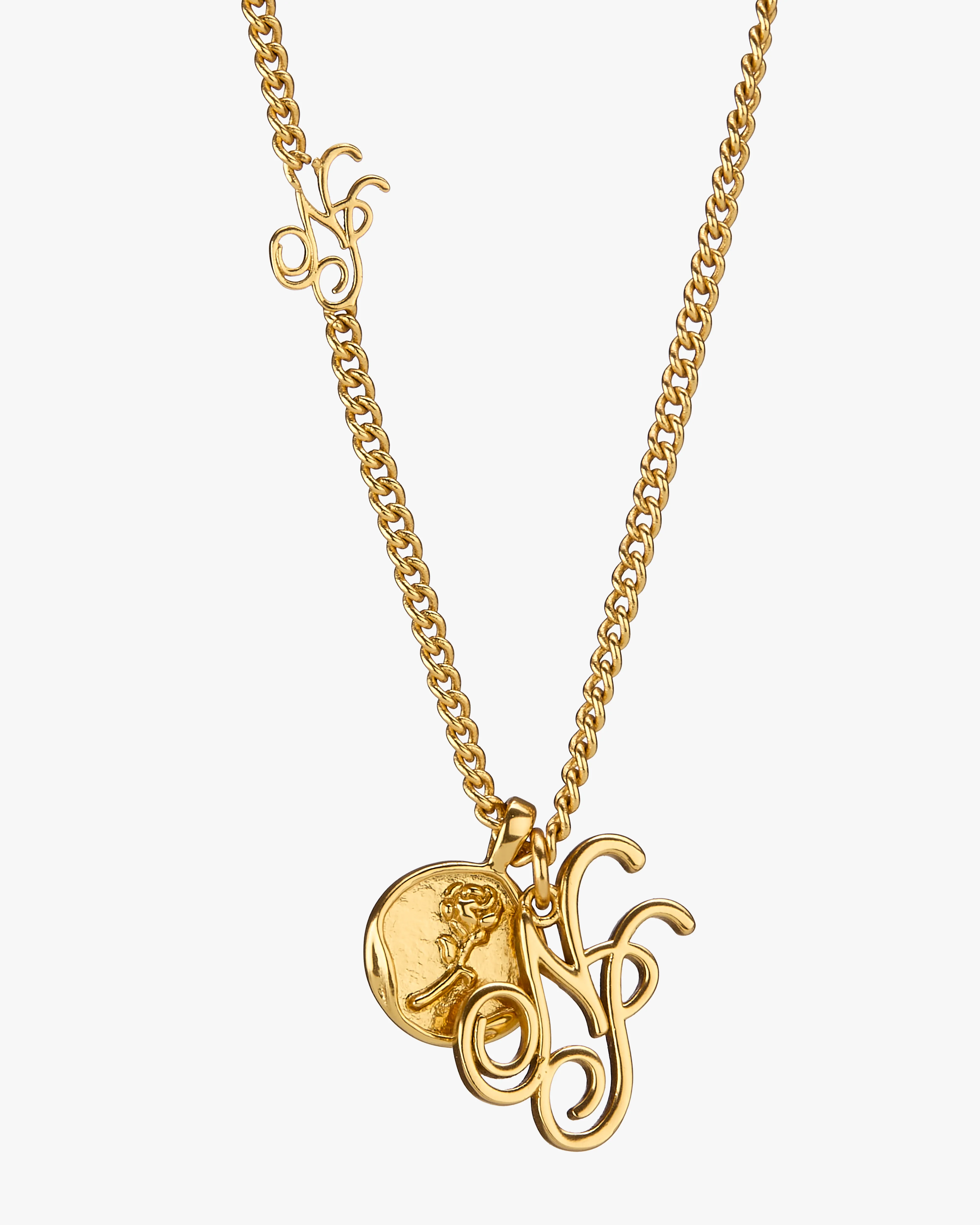Cleo Necklace Gold - Image 3