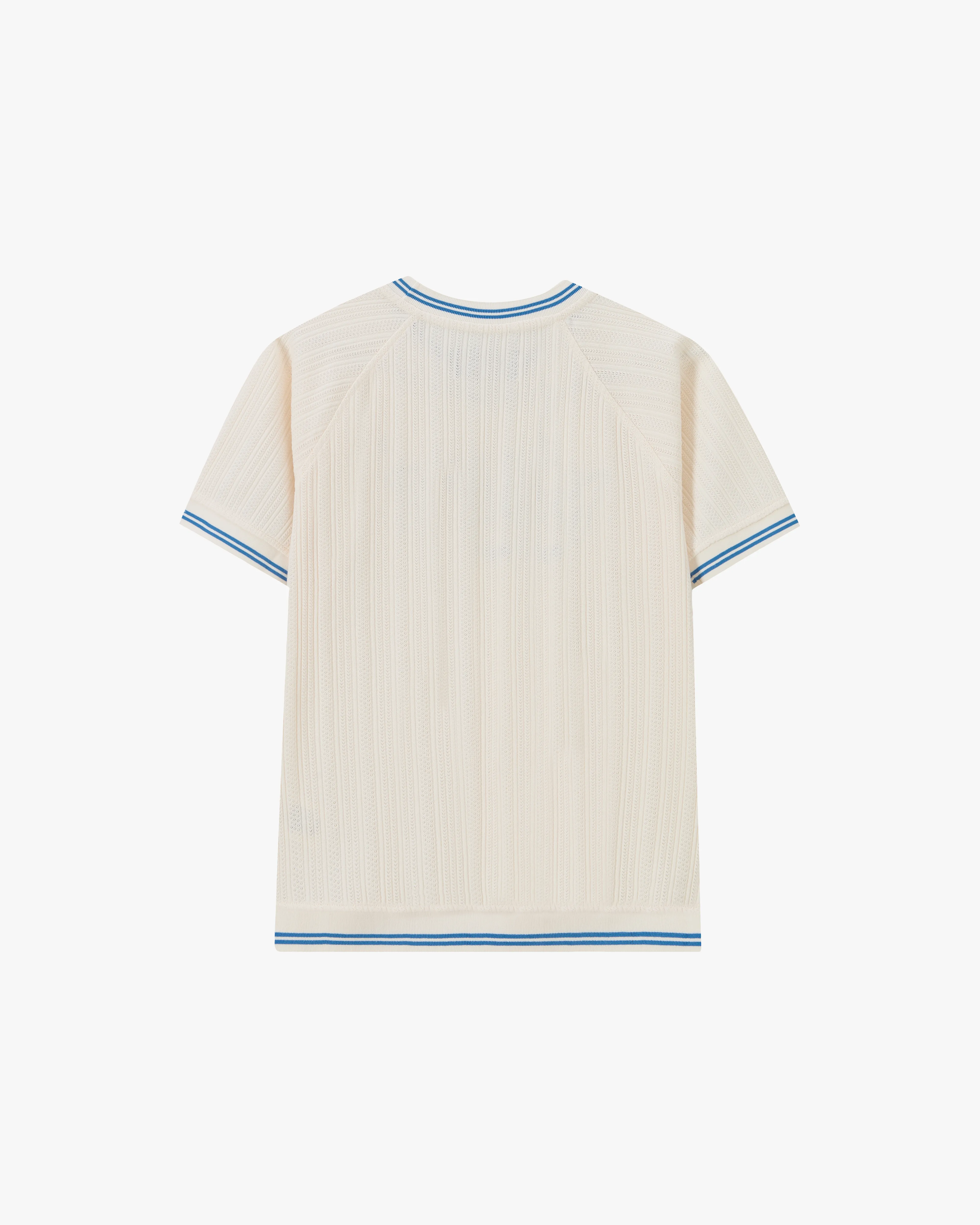 Varsity Slim Knit Tee - Image 3