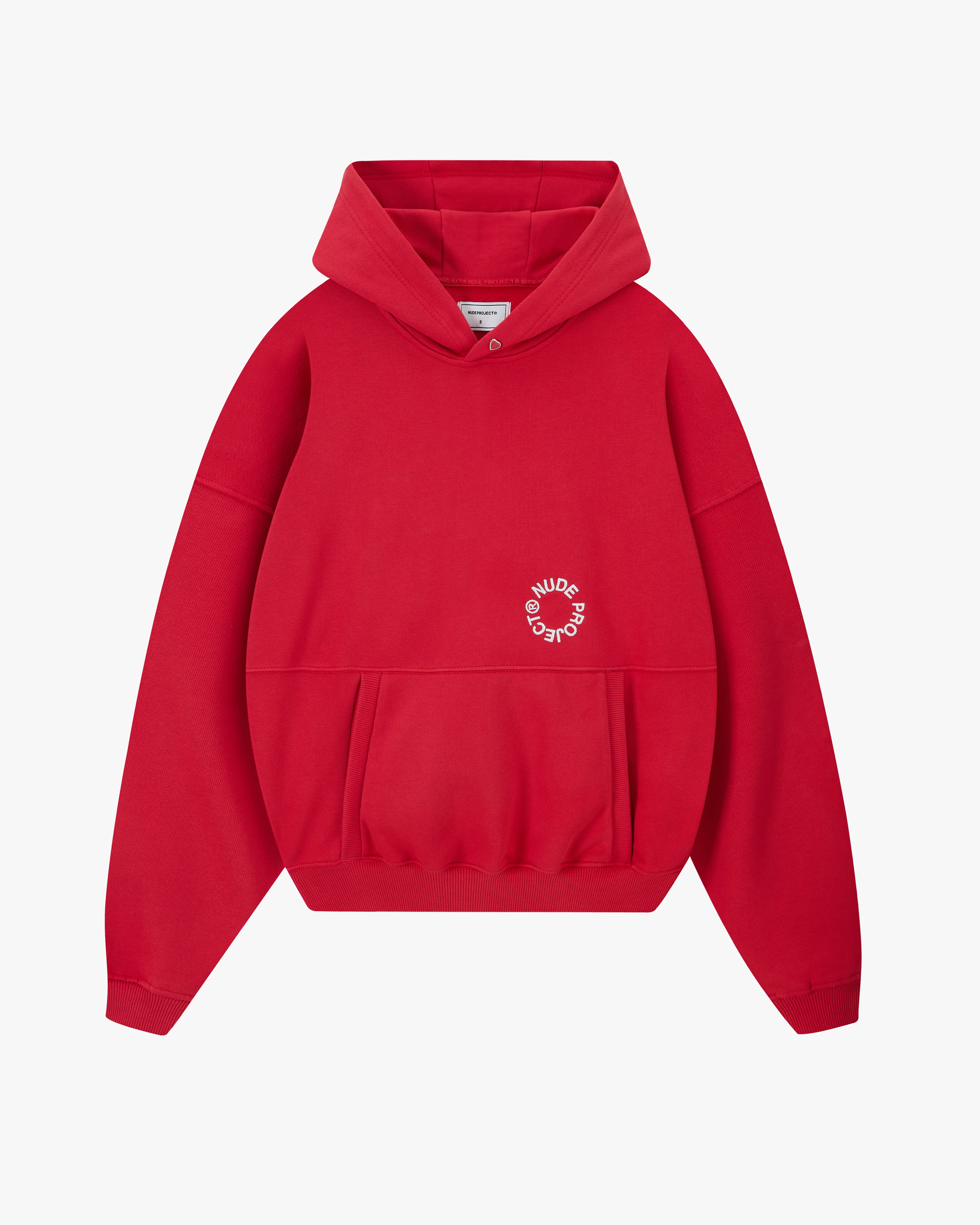 Kory Boxy Hoodie Red - Image 3