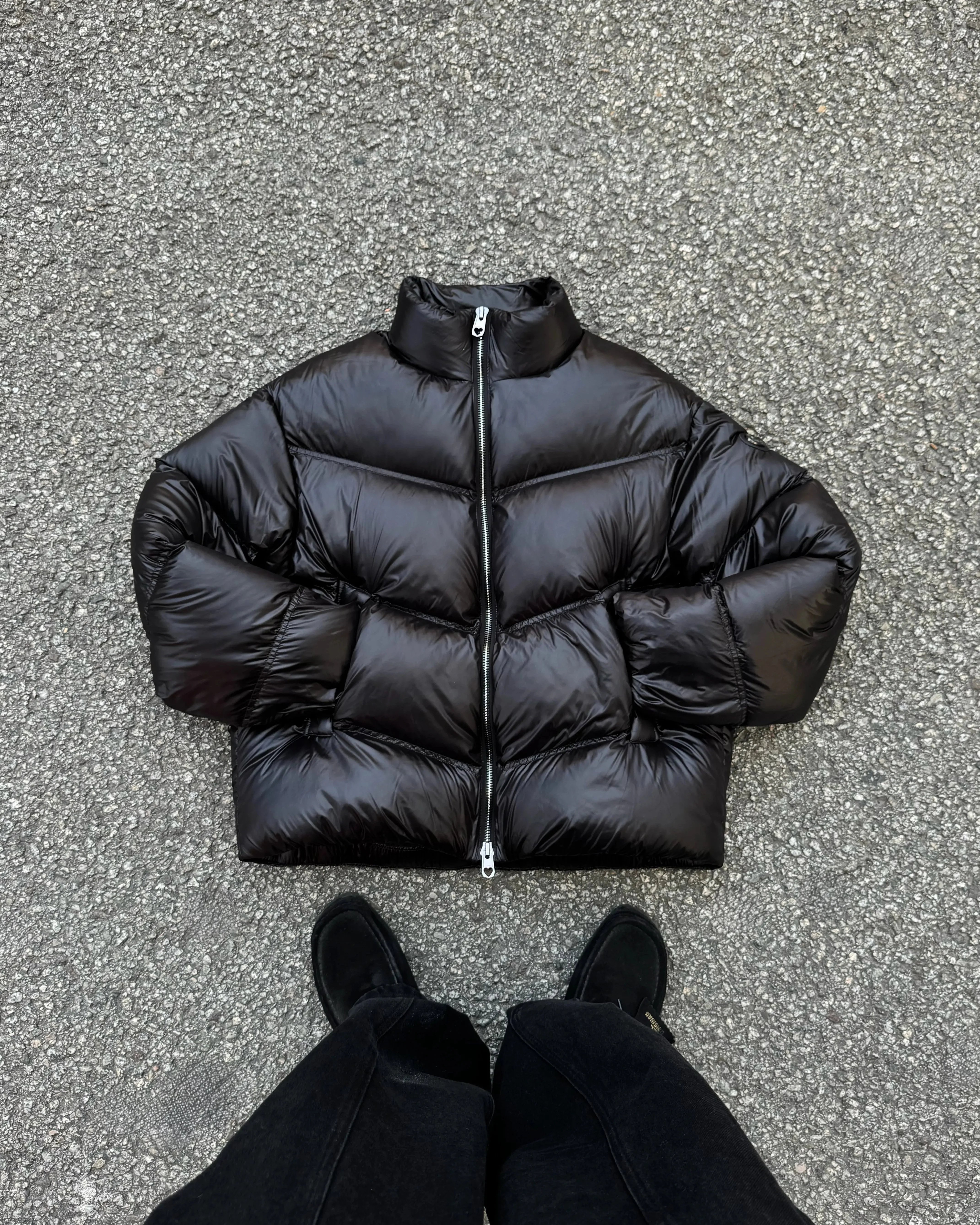 Real Down Og Puffer Jacket Black - Image 12