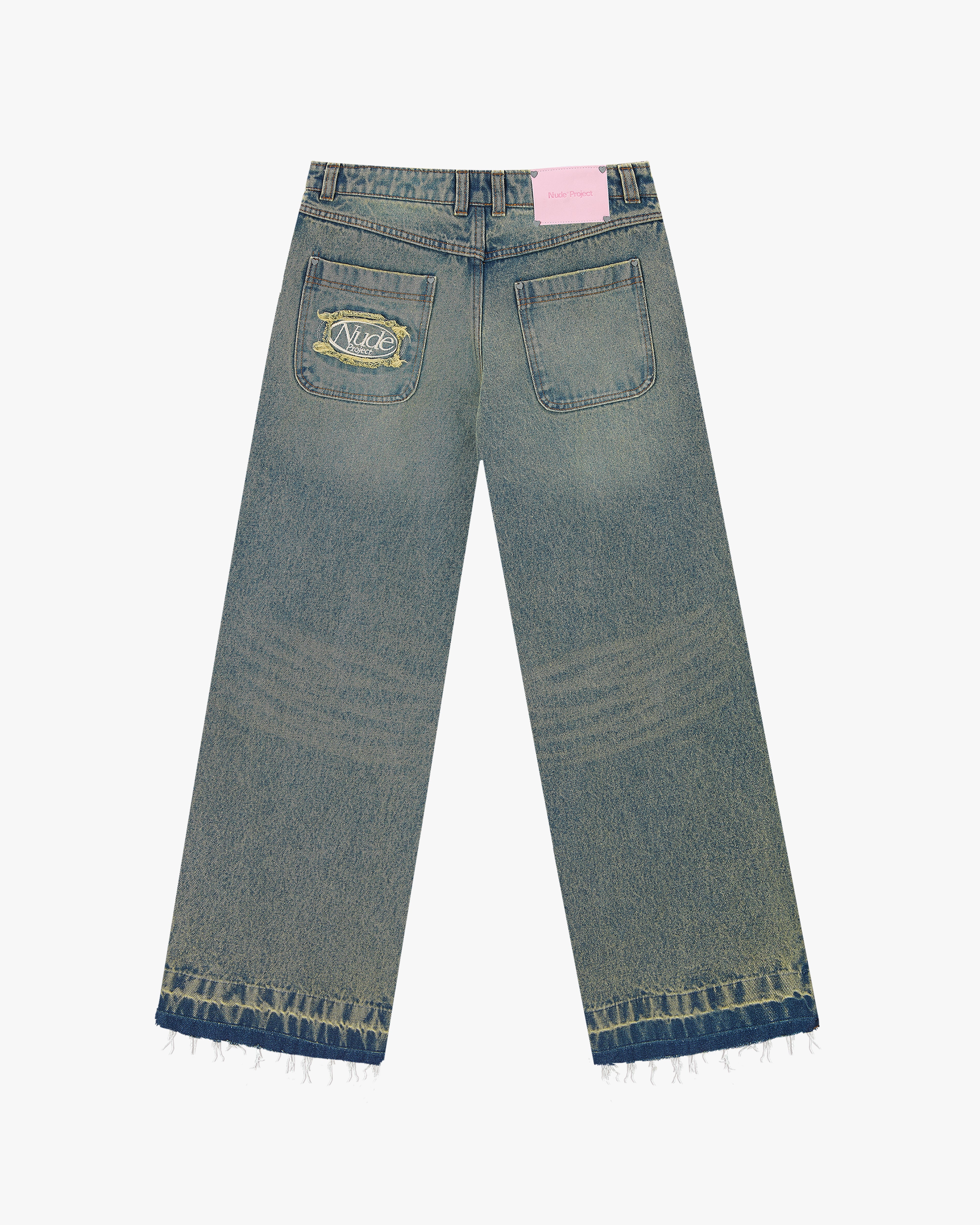 Old Baggy Jeans Light Sand Wash - Image 4