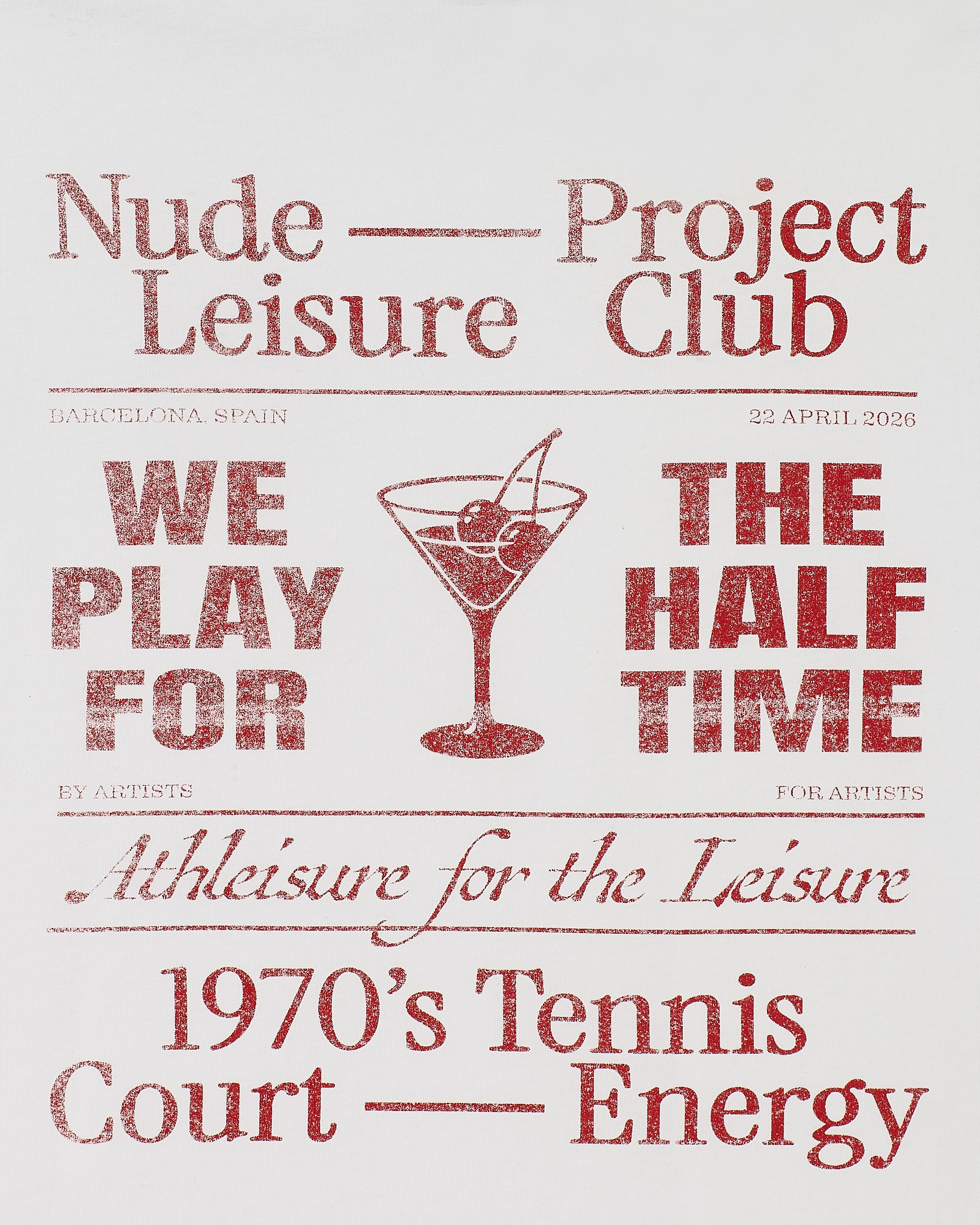 Halftime Tee White - Image 9