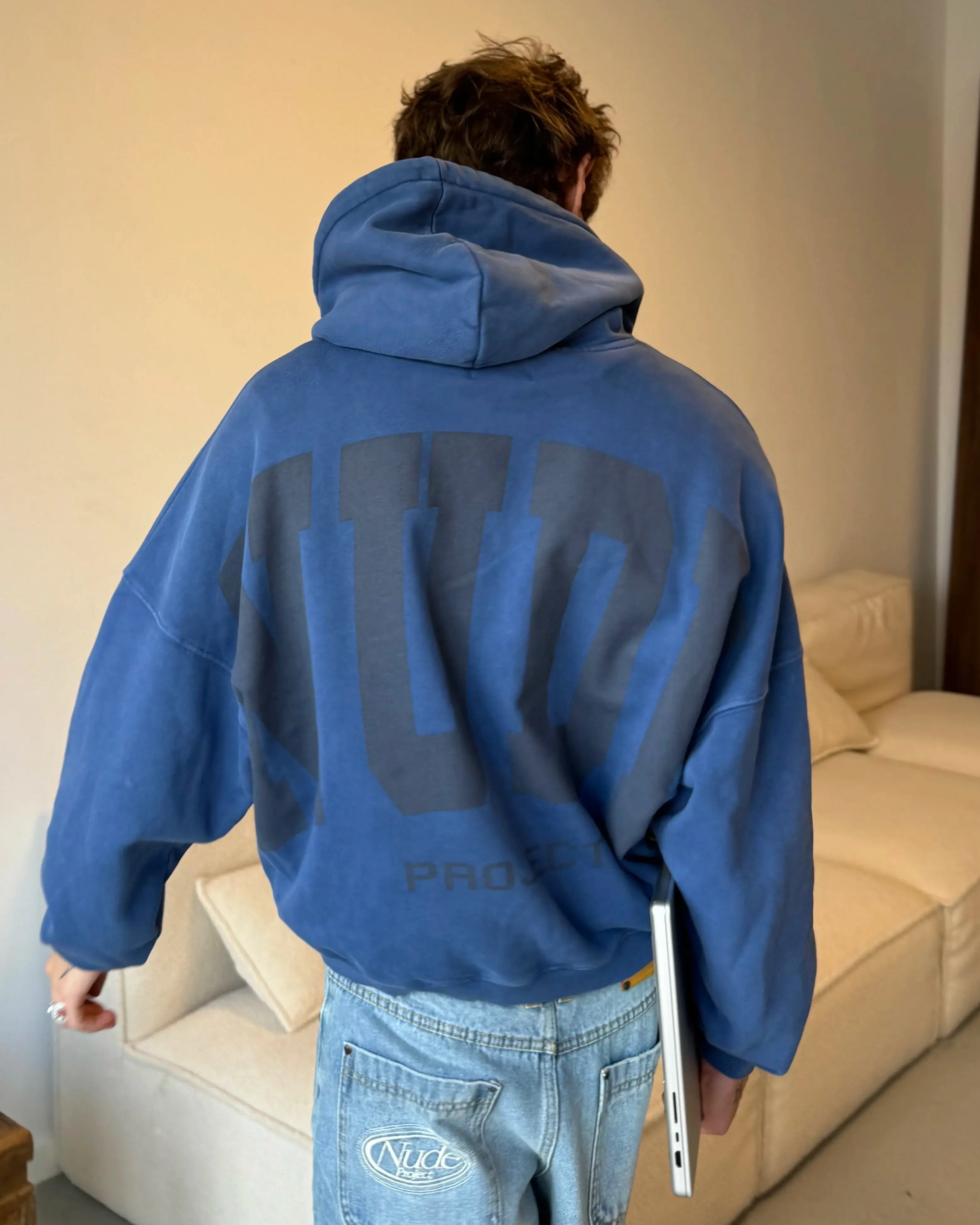 Pearl Hoodie Blue - Image 9