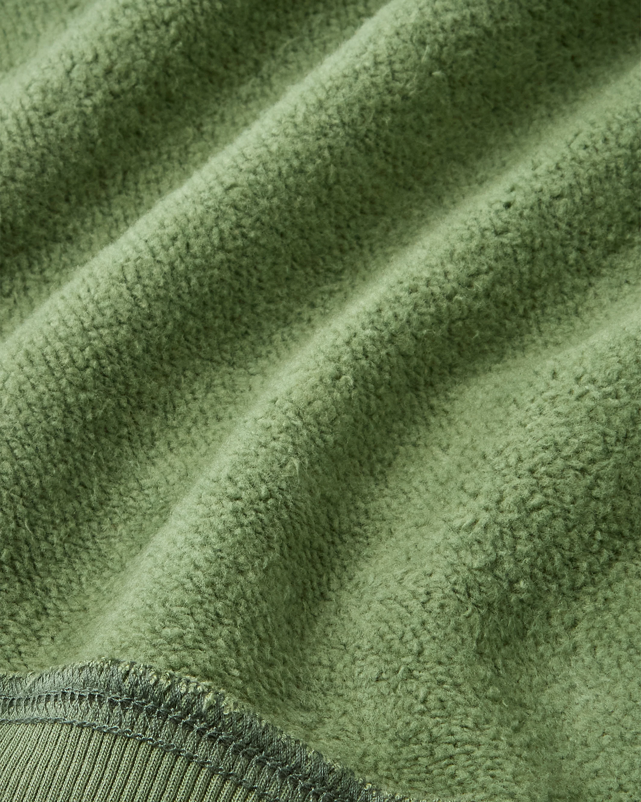 Script Zip-Up Hoodie Green - Image 11