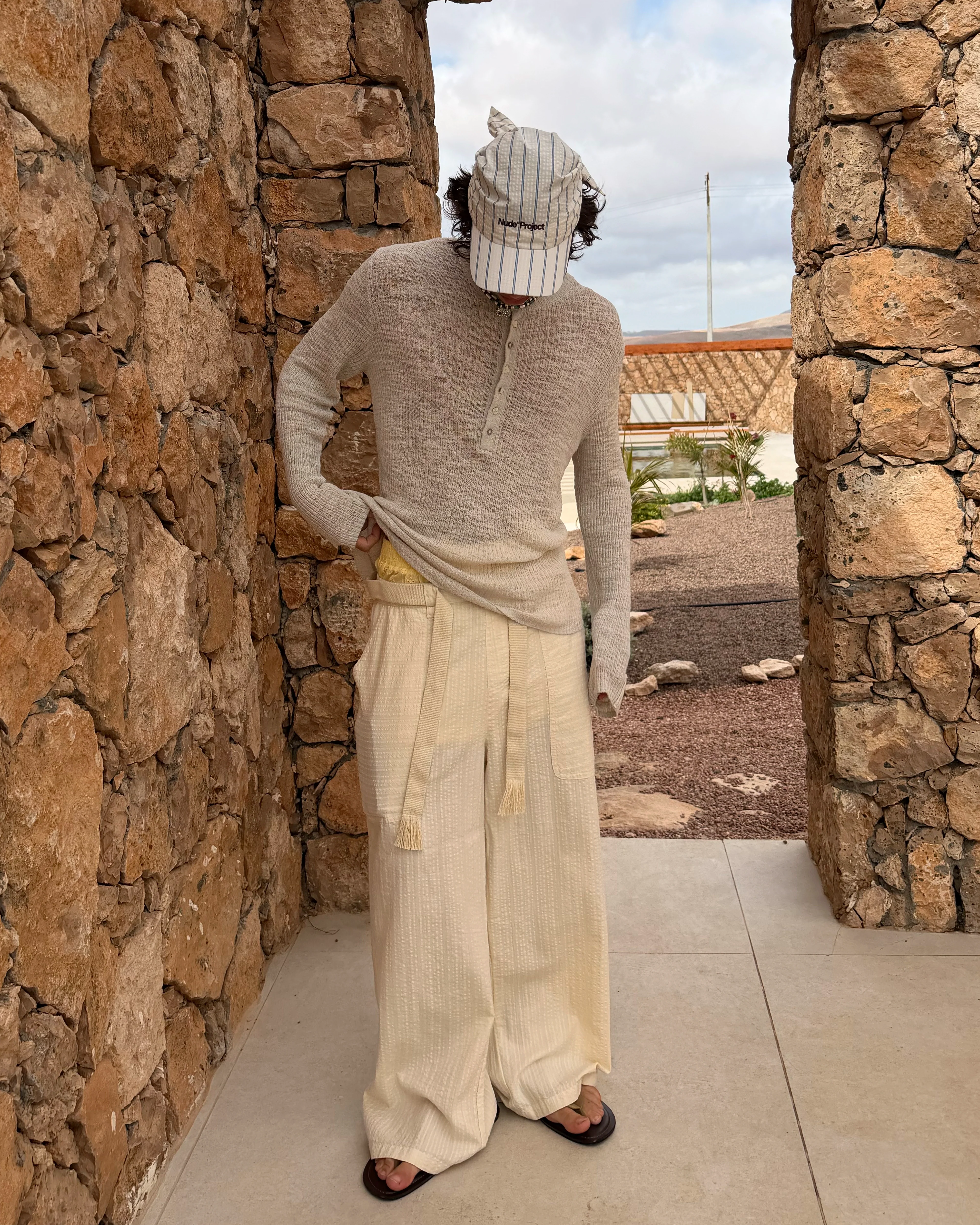 Formentera Pants Ivory - Image 7