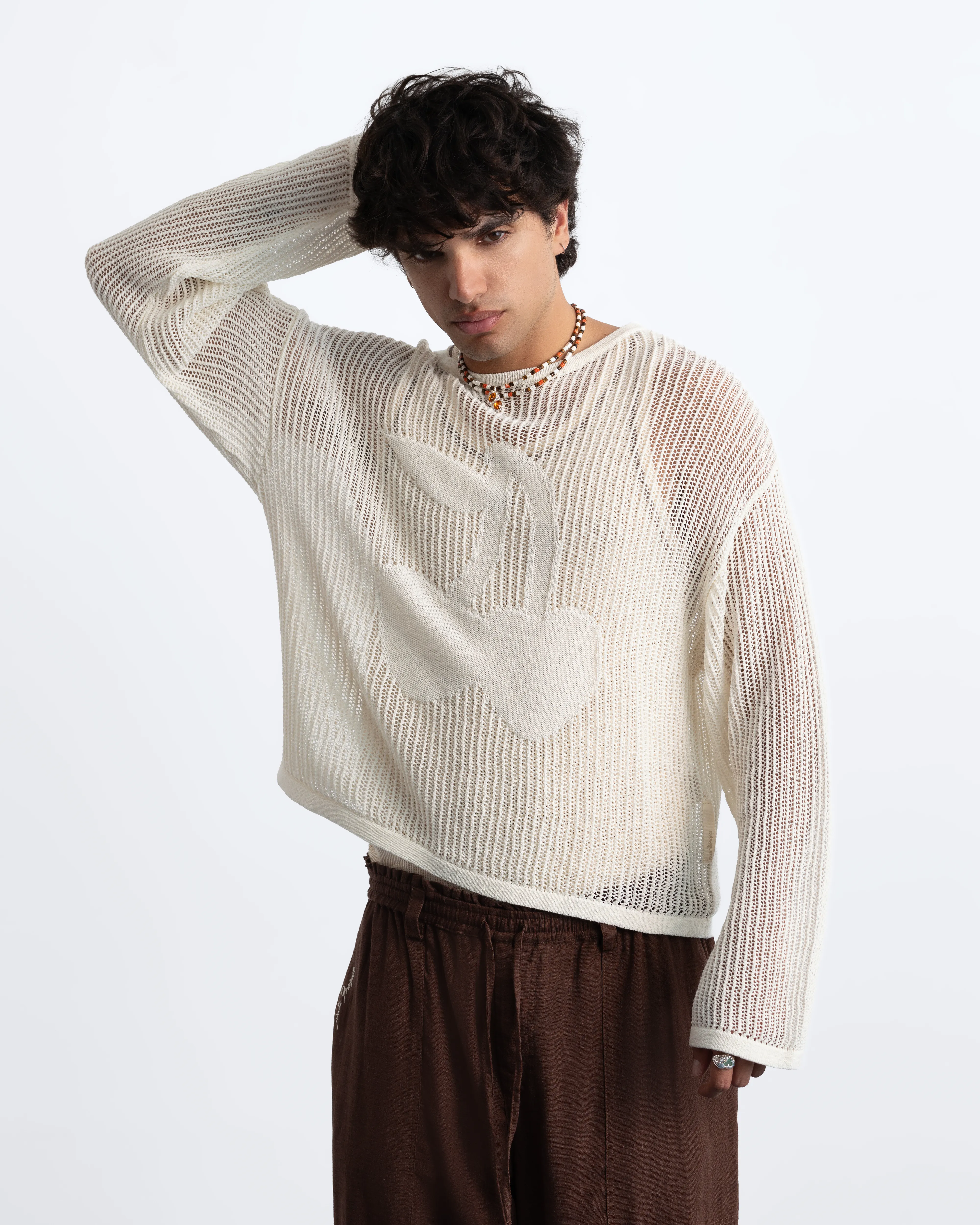 Cerise Knit Sweater - Image 8