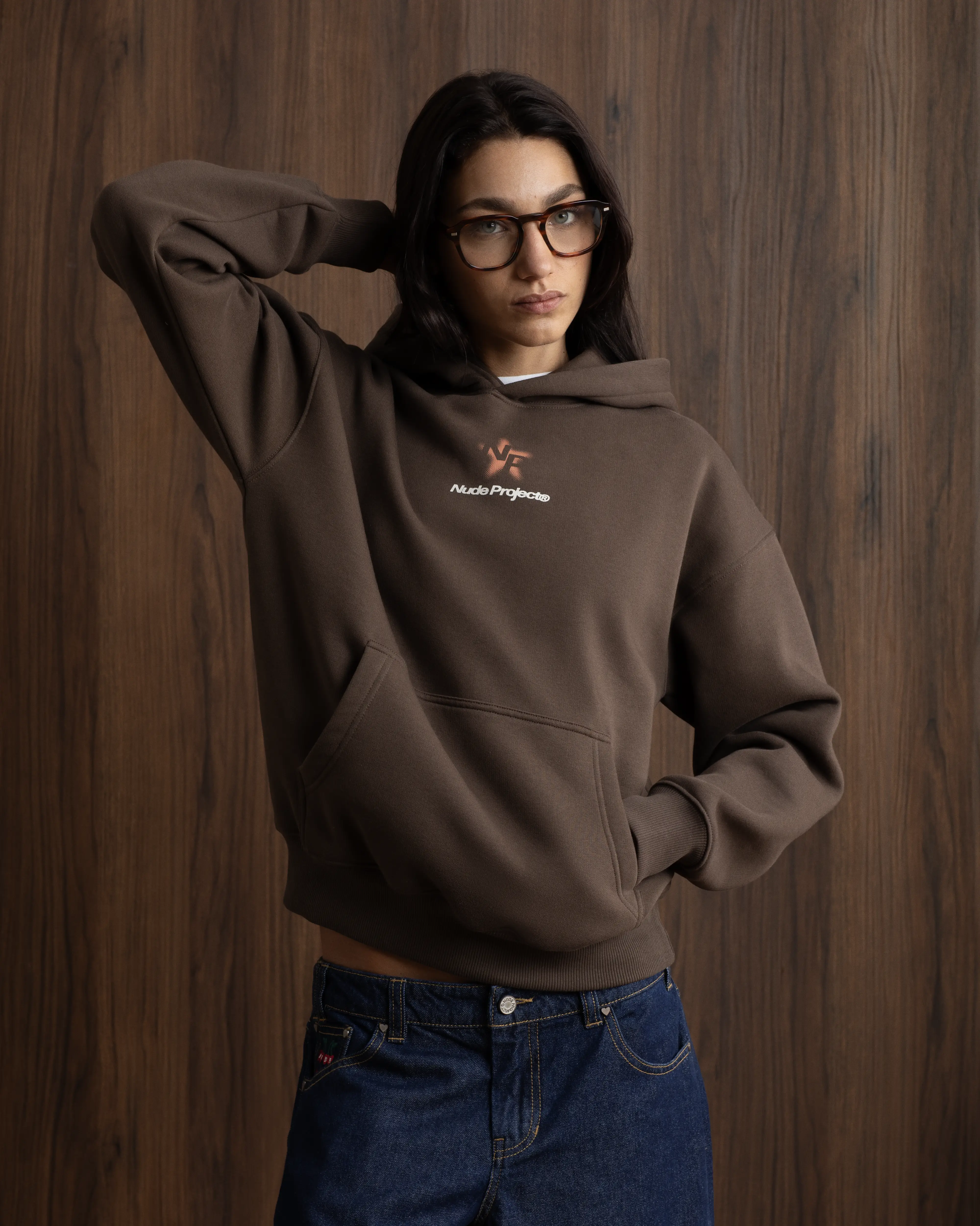 Seoul Hoodie Brown - Image 5