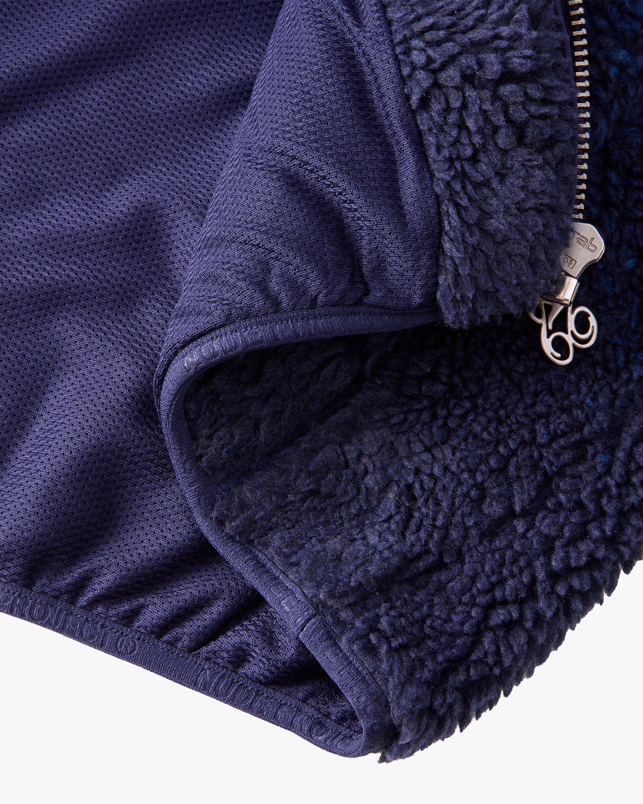 Teddy Degrade Jacket Solid Blue - Image 11