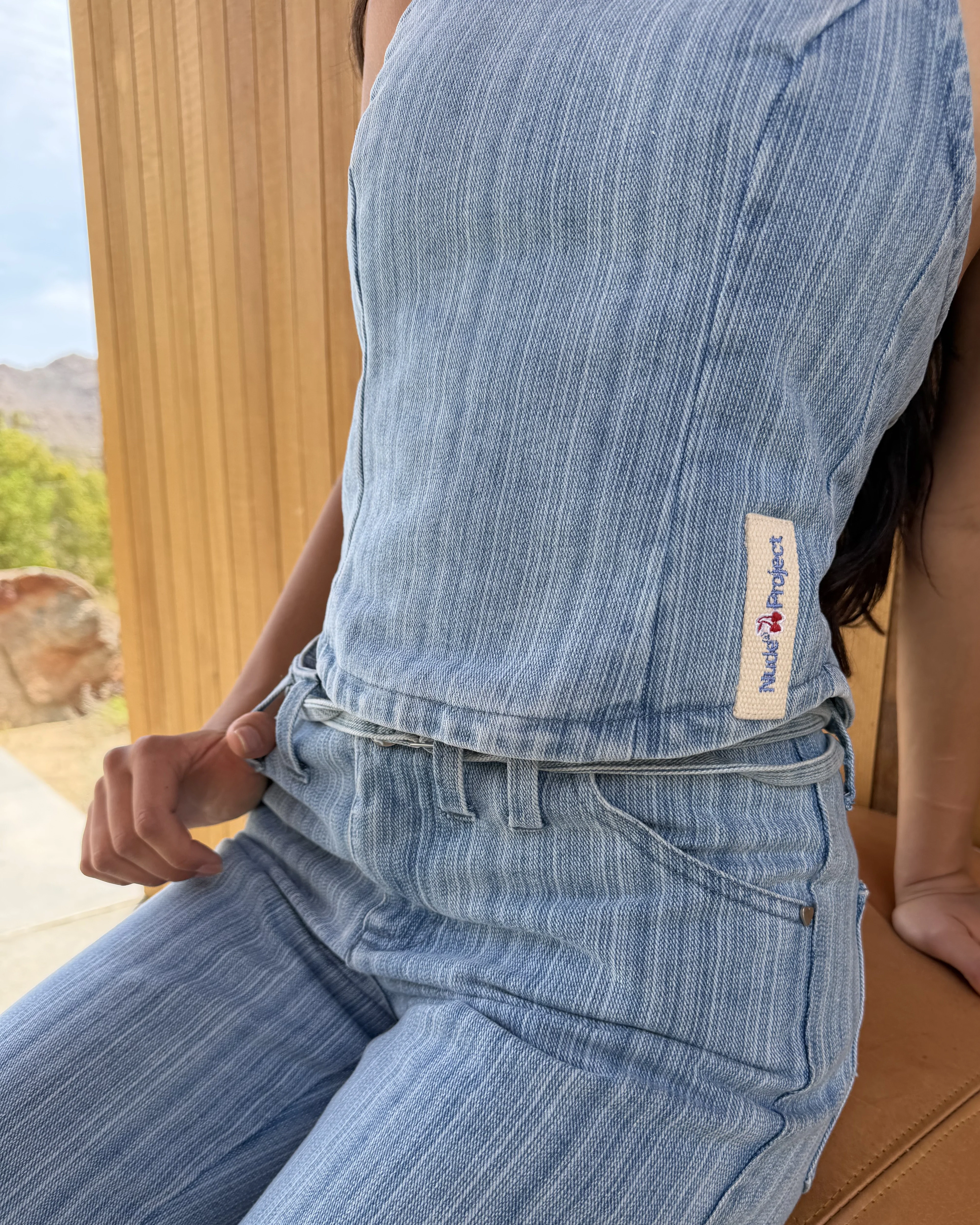 Simona Top Blue - Image 8