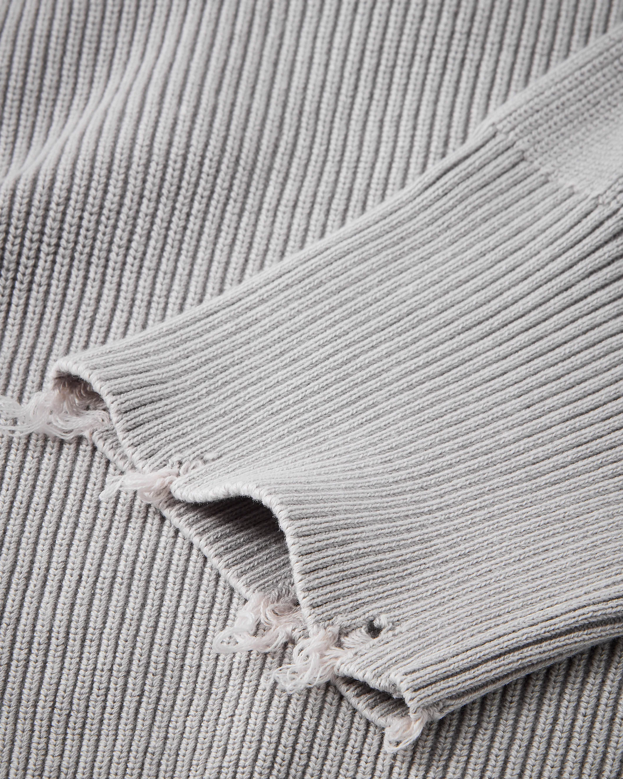 Beast Quarter-Zip Knit Grey - Image 14