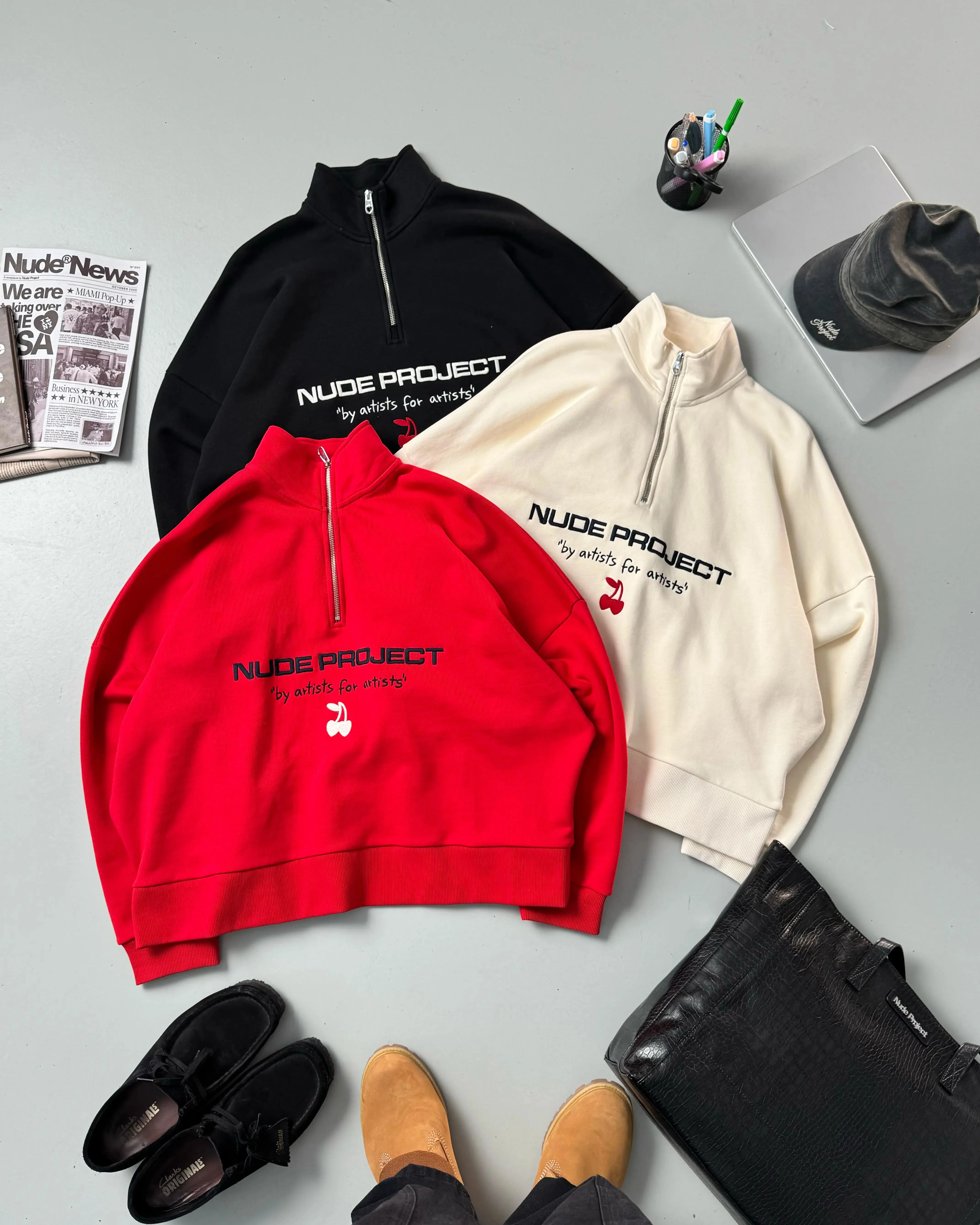Sport Quarter-Zip Black - Image 9