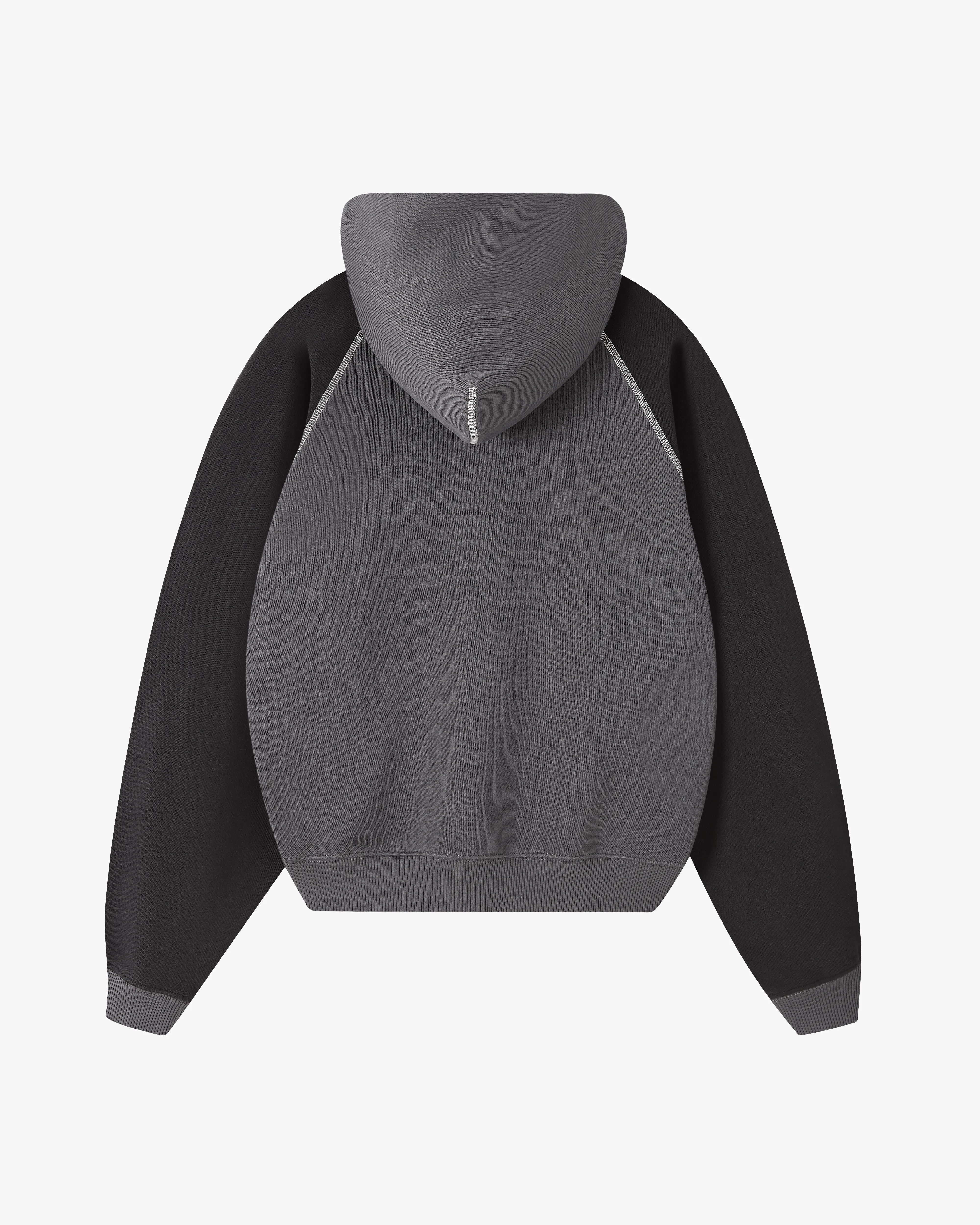 Team Zip-Up Hoodie Ash - Image 3