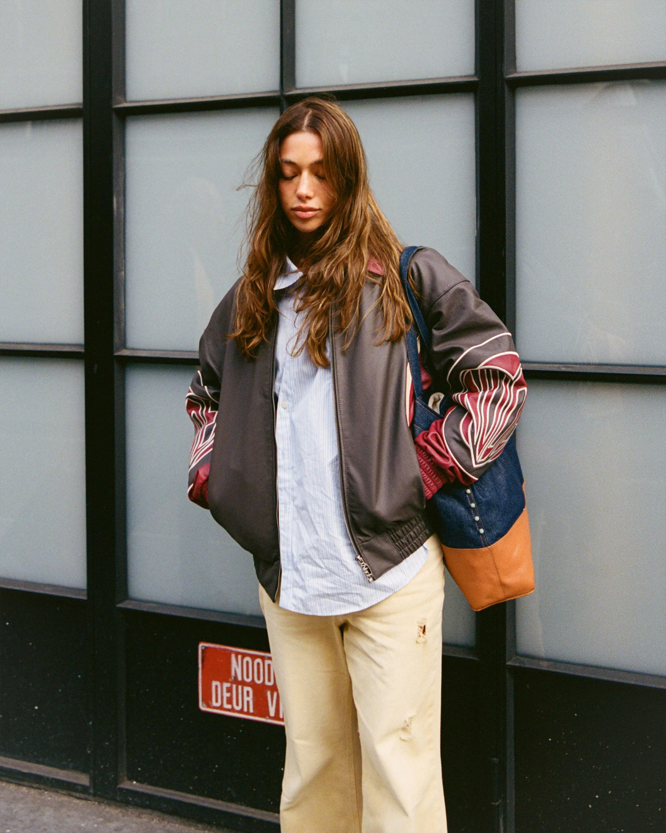 "THE" LEATHER JACKET RED _Prueba - Image 10