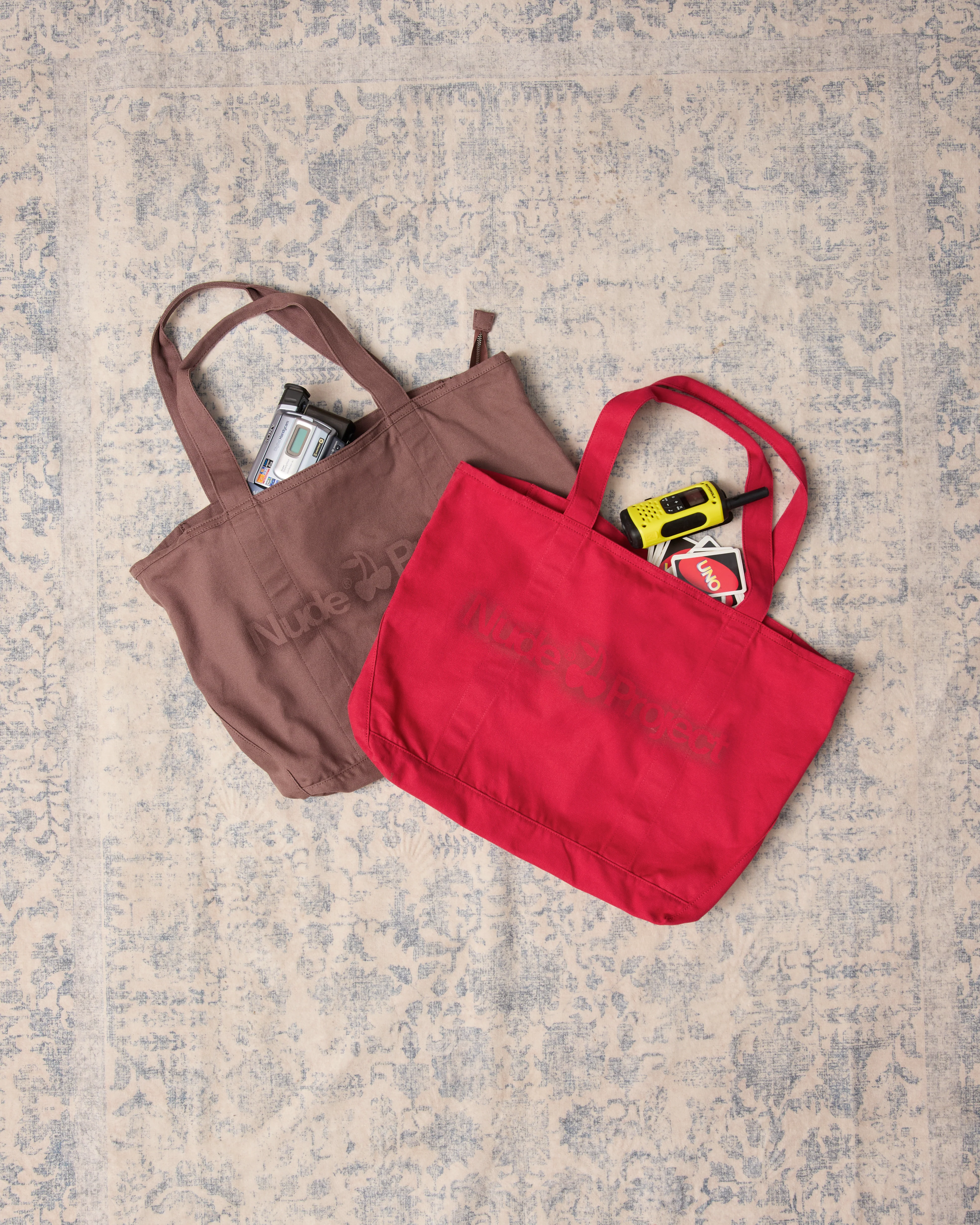 Canvas Tote Bag Red - Image 8