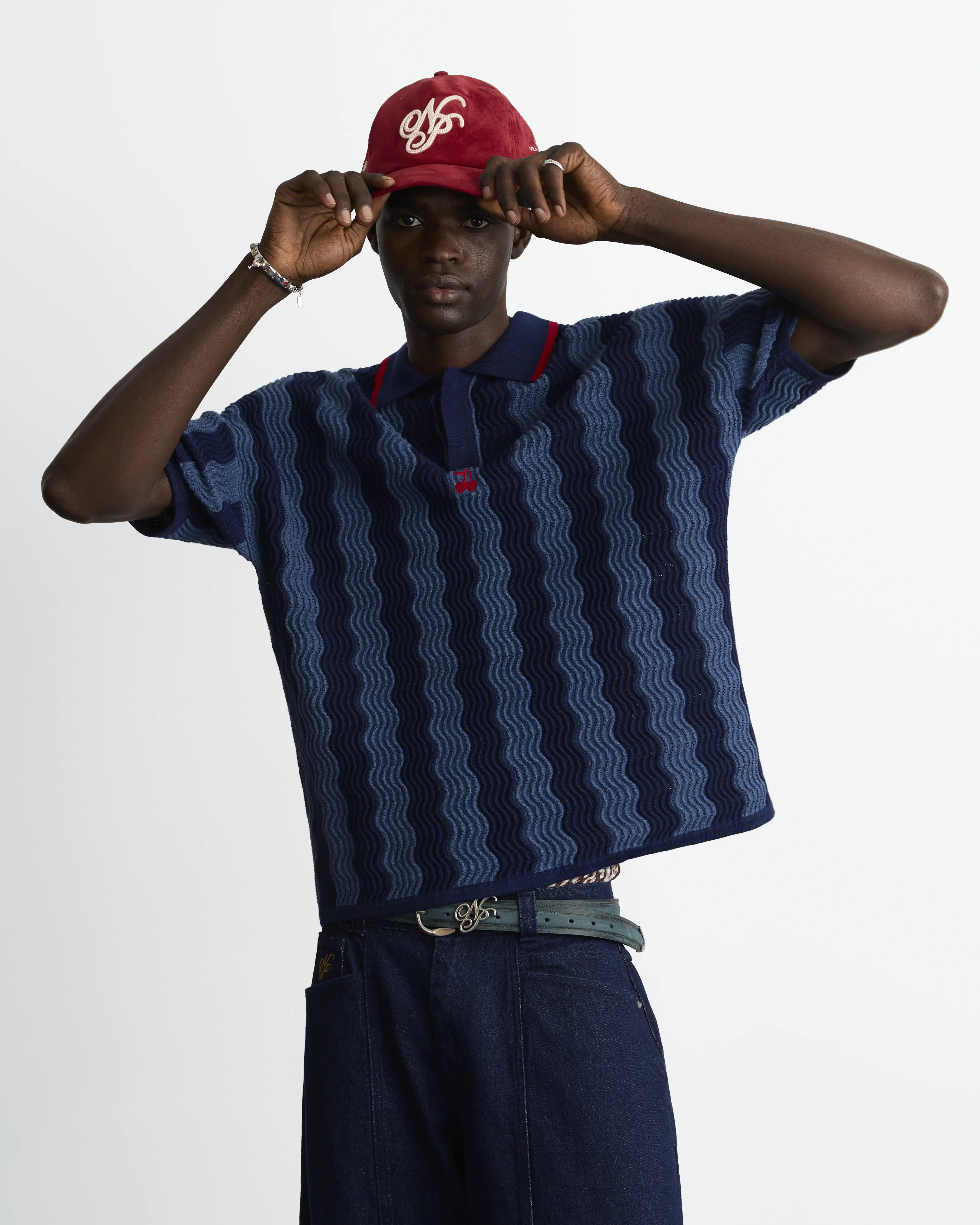 Crespo Knit Polo - Image 5