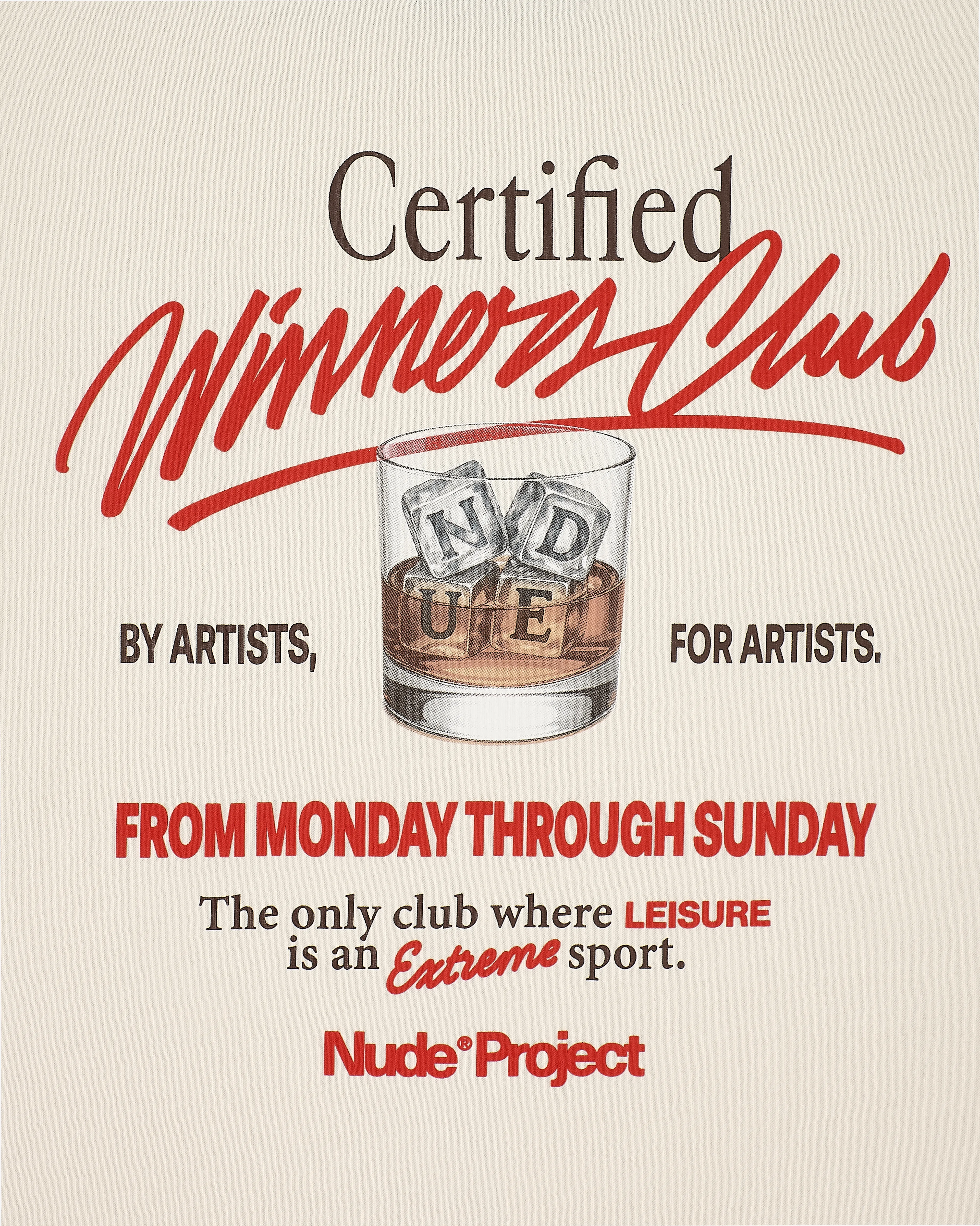 Winners Club Tee Ivory - Image 13