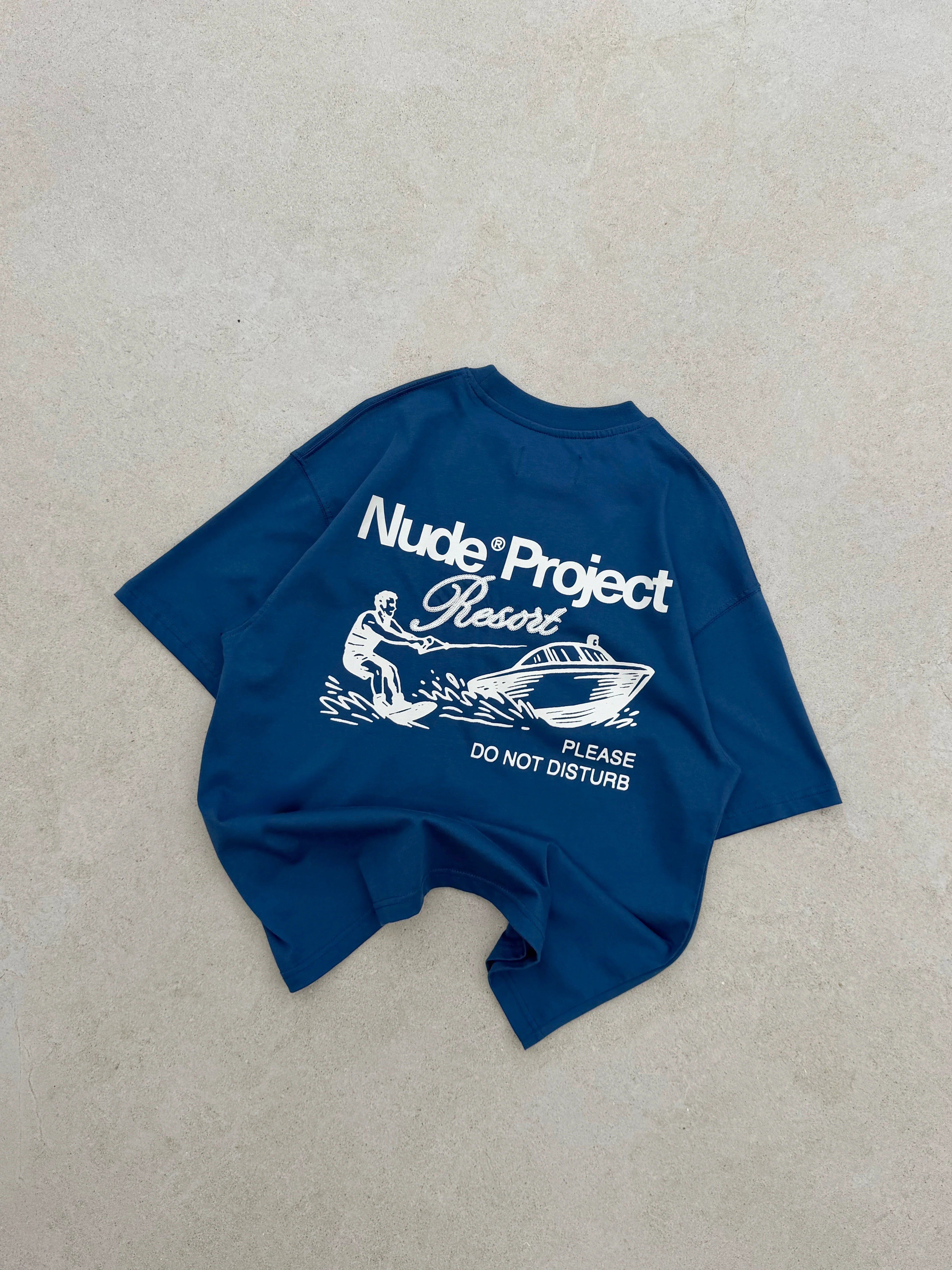 Resort Tee Navy - Image 6